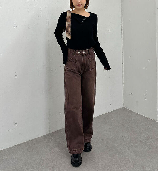 archives「肩リボンワンショルカットＴＯＰＳ」|Tシャツ・カットソー|