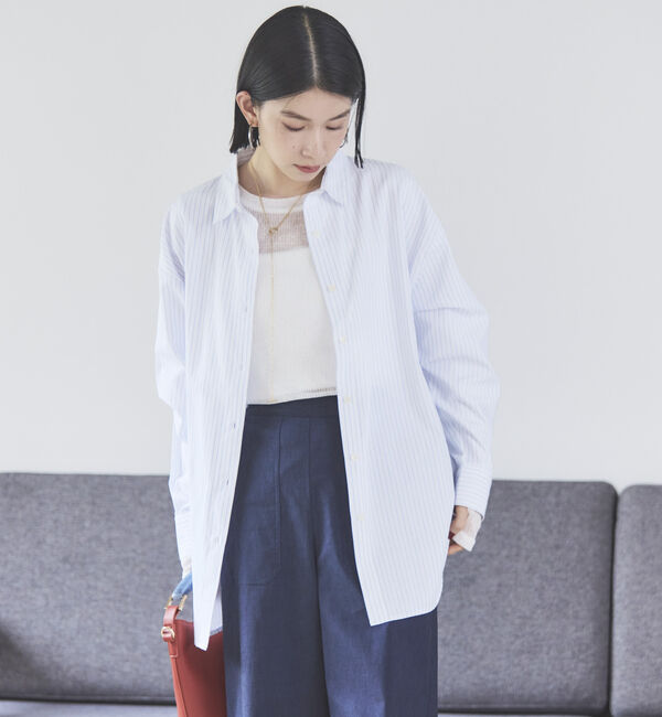 Doux archives「フィンガーホールシアーリブロンＴ／」|Tシャツ・カットソー|