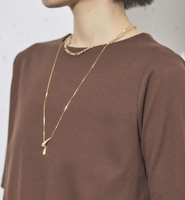 Doux archives「半袖フロントダブルカットソー」|Tシャツ・カットソー|