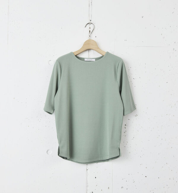 Doux archives「半袖フロントダブルカットソー」|Tシャツ・カットソー|MINT GREEN