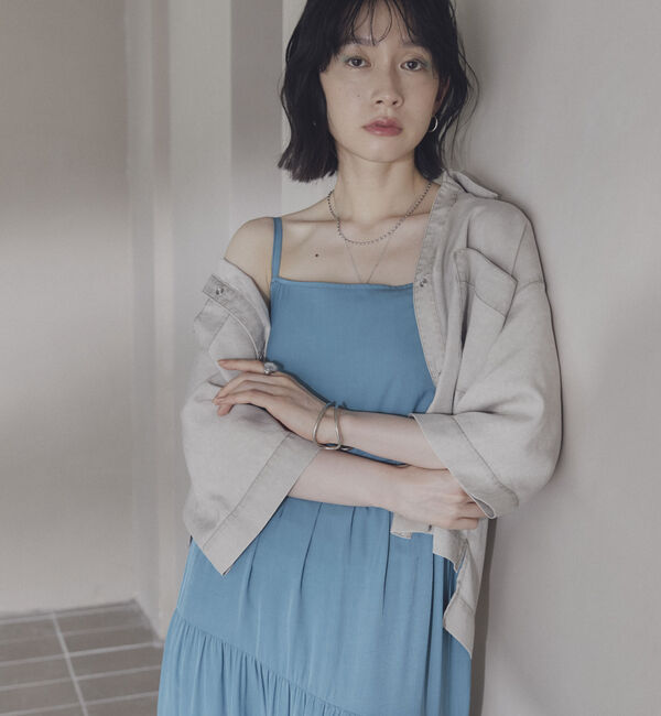 Doux archives「アシメティアードキャミワンピ」|ワンピース|