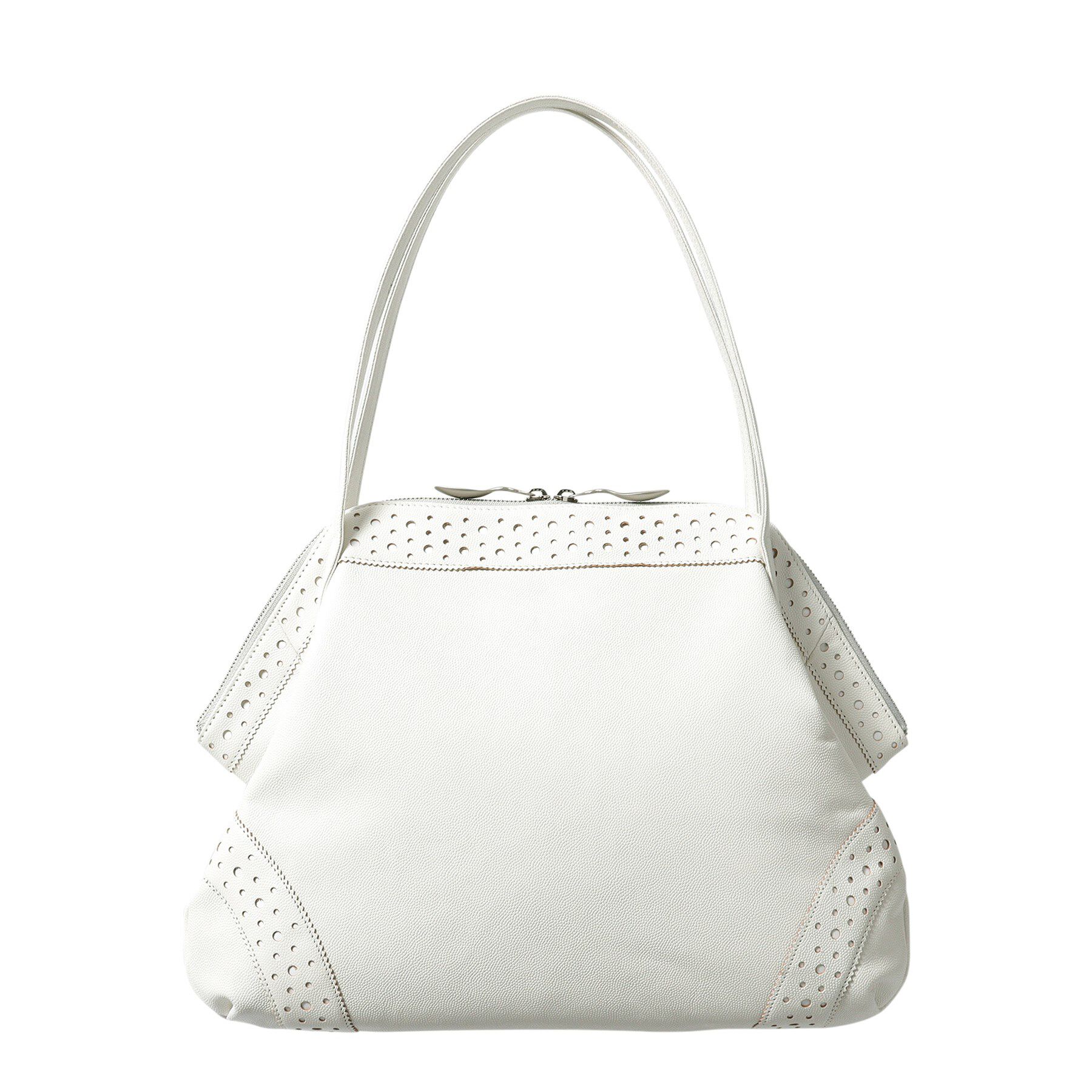 HIROKO HAYASHI「VELENO（ヴェレーノ）ボストンバッグ」|ボストンバッグ|ホワイト(001)