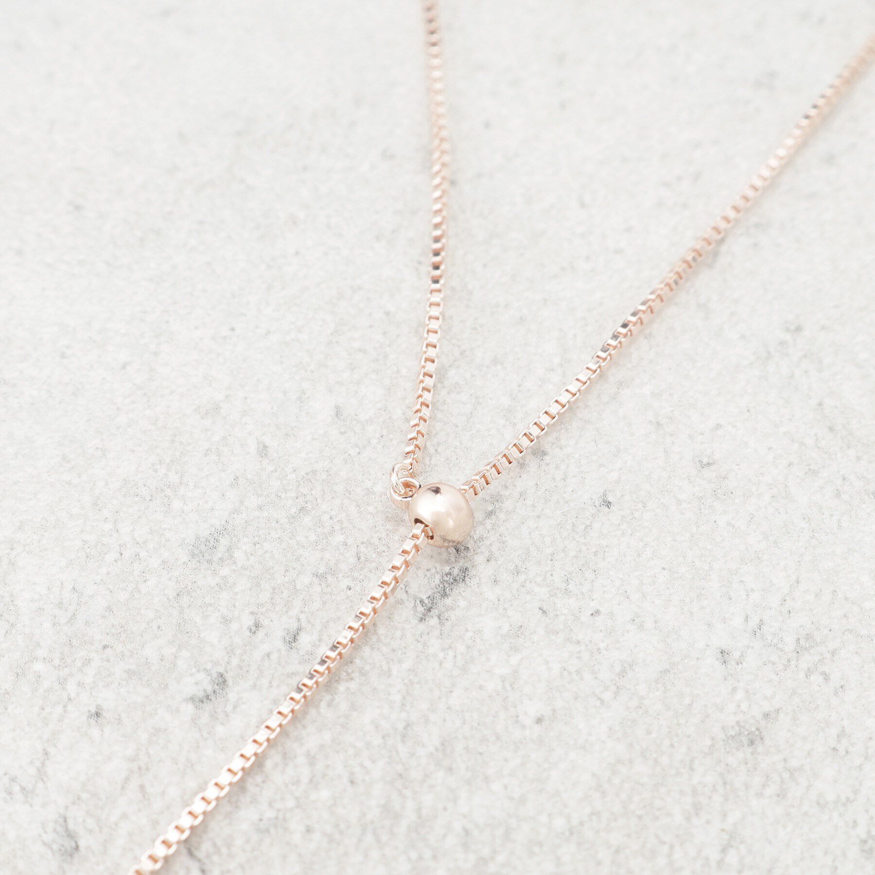 SHOO･LA･RUE「【2WAY】リングクリアバーネックレス」|ネックレス|