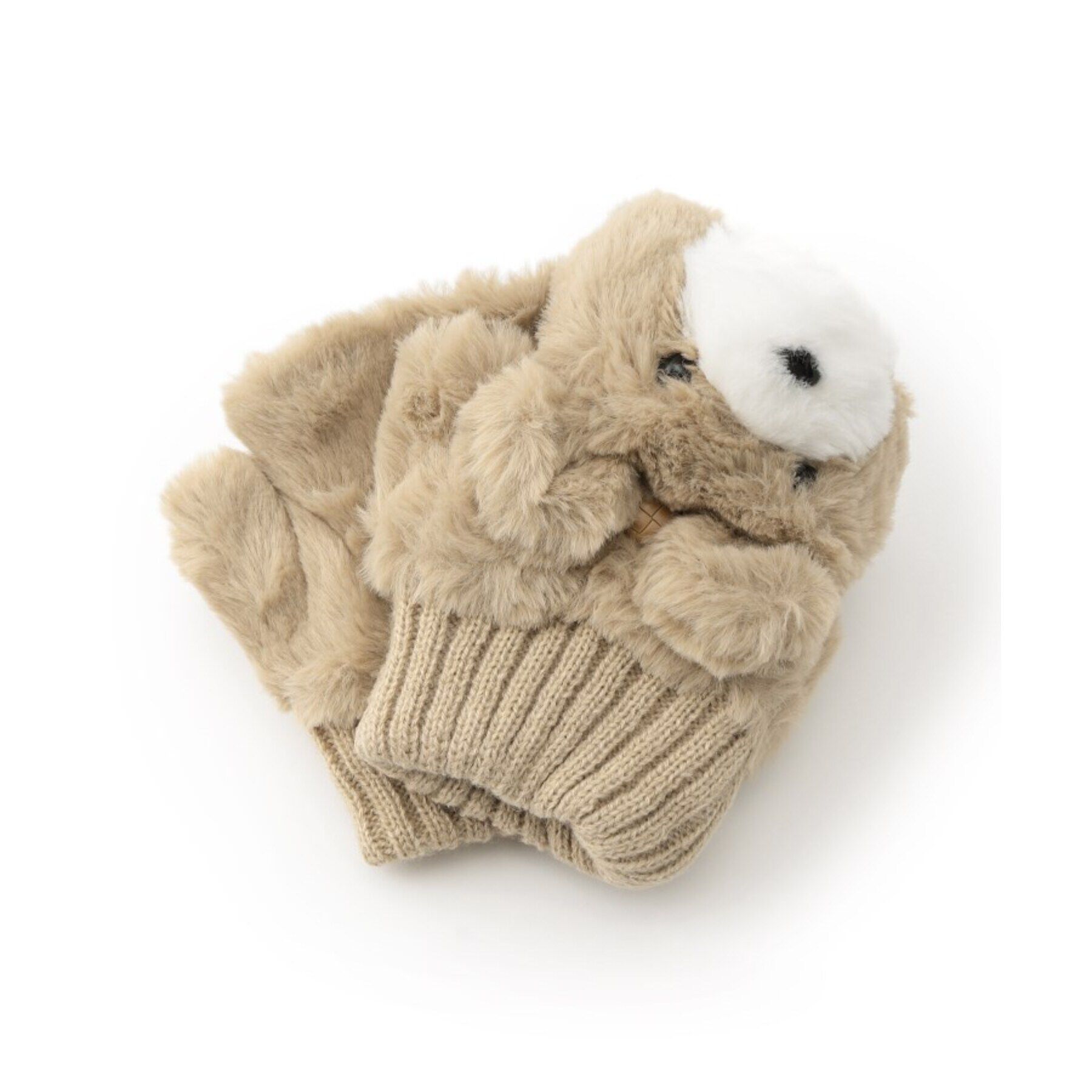 SHOO･LA･RUE「フェイクファーぬいぐるみ手袋」|手袋|