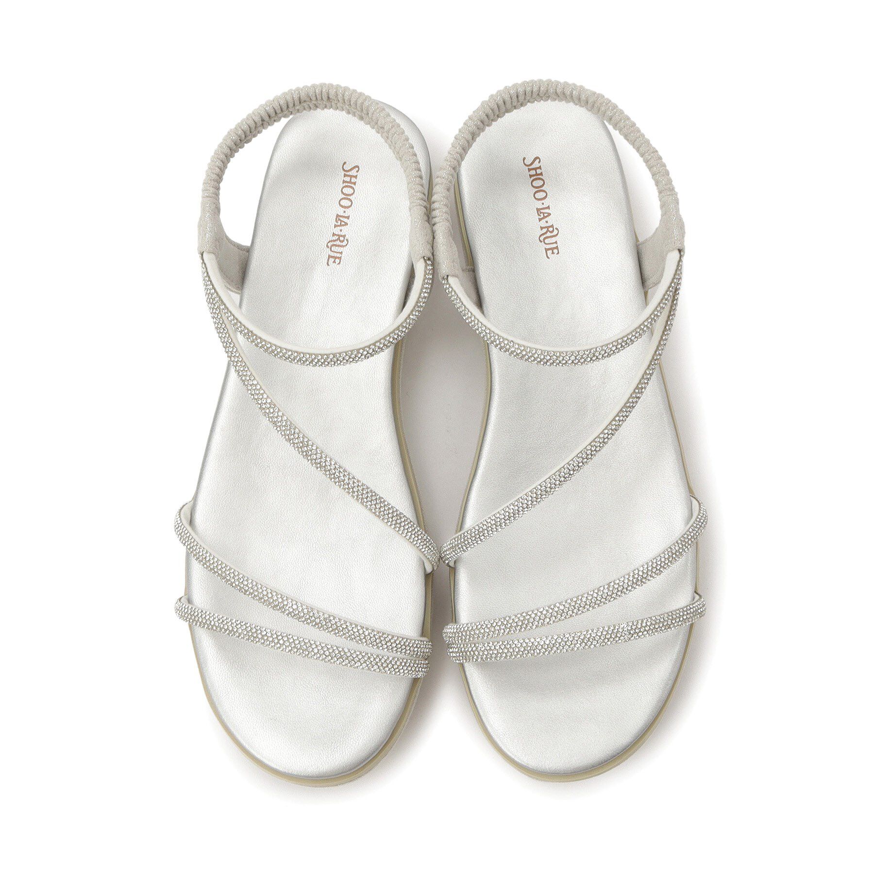 SHOO･LA･RUE「キラキラループサンダル」|サンダル|