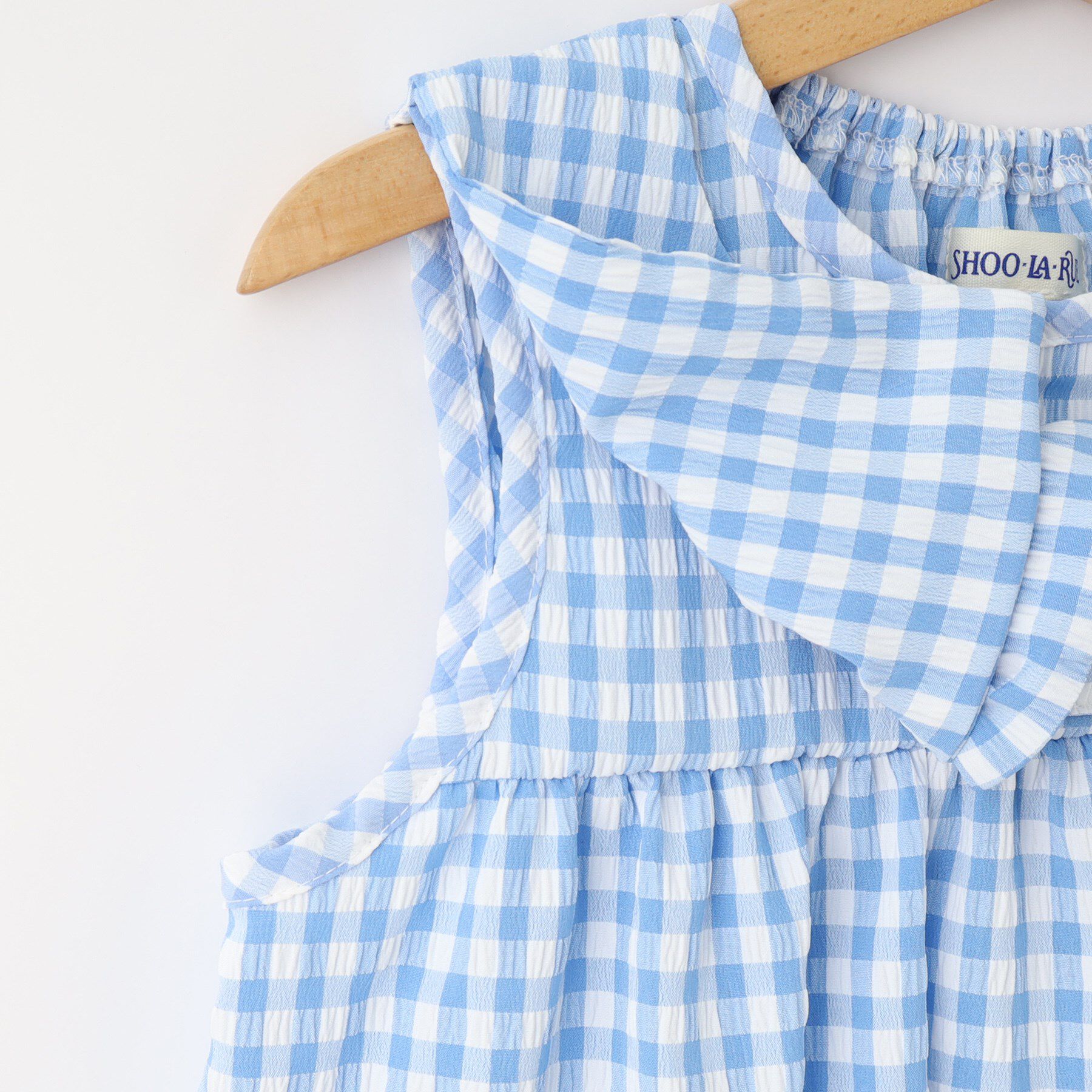 SHOO･LA･RUE「【100-150cm】着るだけでコーデが決まる ギンガムチェックセットアップ」|その他|
