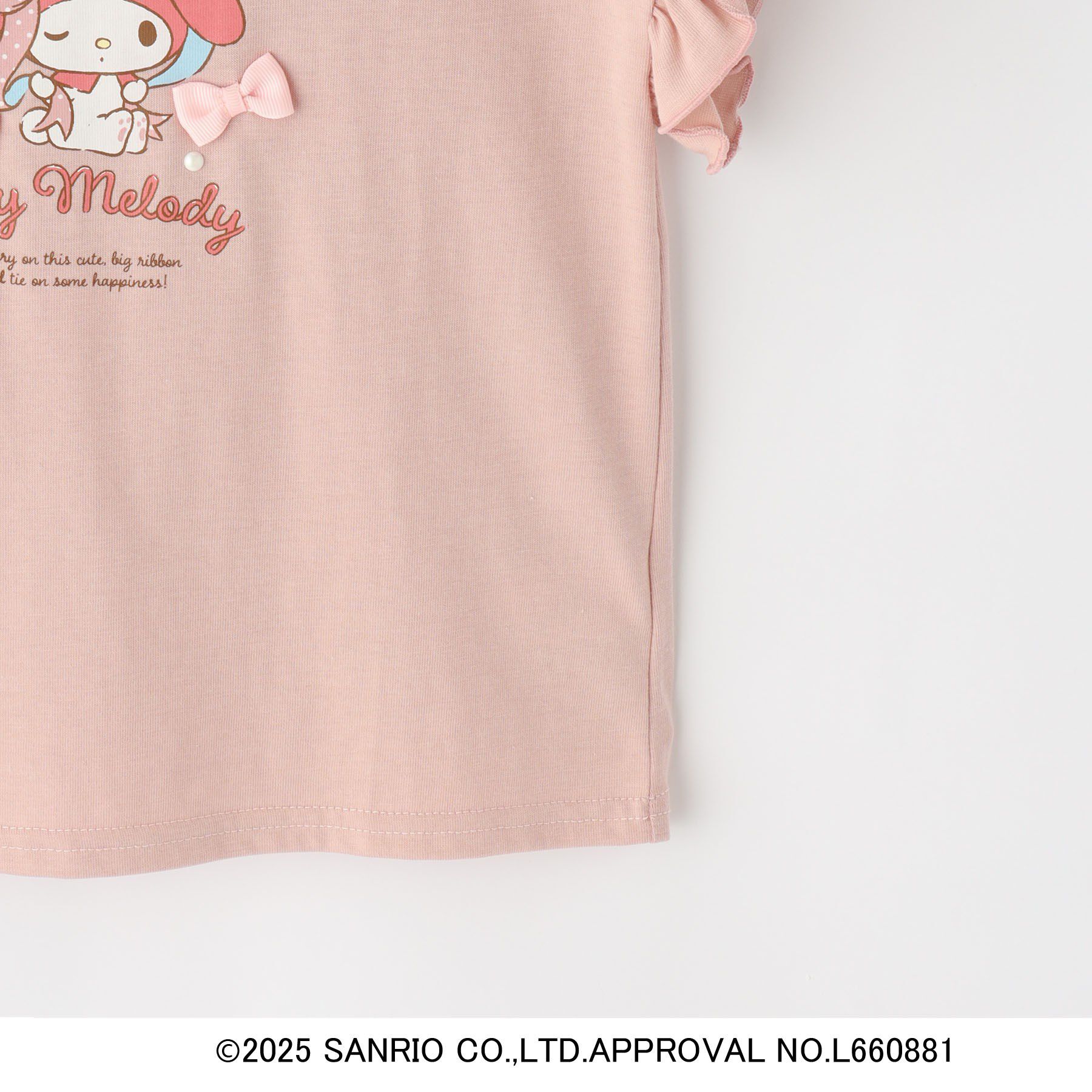 SHOO･LA･RUE「【サンリオキャラクターズ】袖フリルTシャツ」|Tシャツ・カットソー|