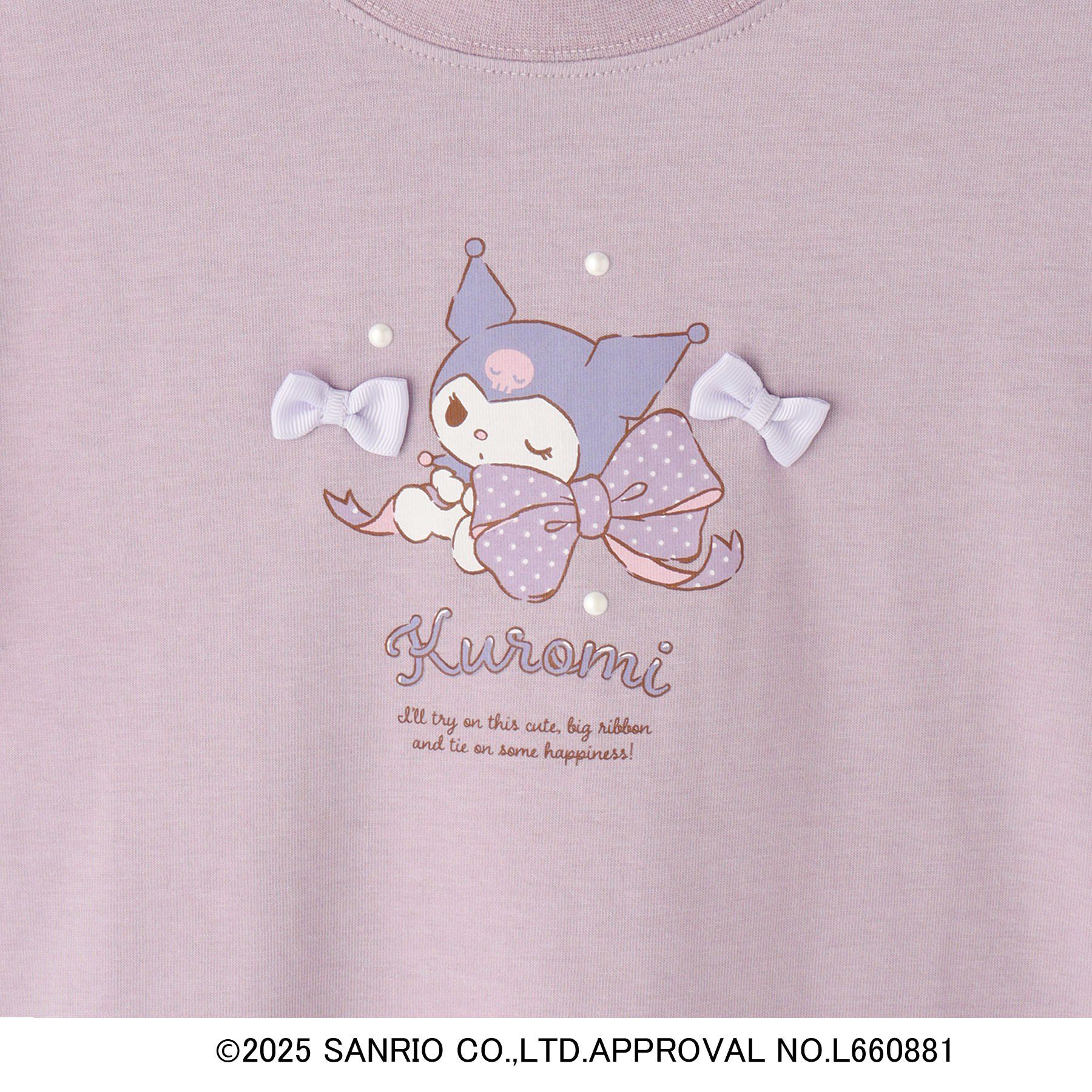 SHOO･LA･RUE「【サンリオキャラクターズ】袖フリルTシャツ」|Tシャツ・カットソー|