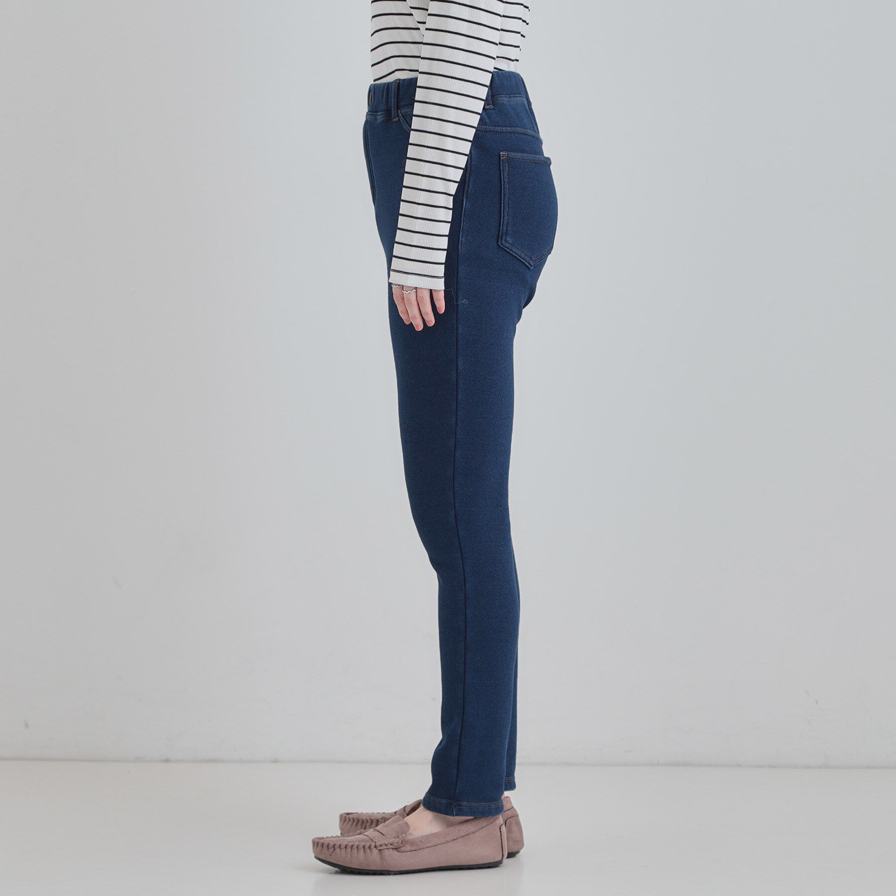 SHOO･LA･RUE「【あったか】裏シャギーデニム風レギンス」|その他|