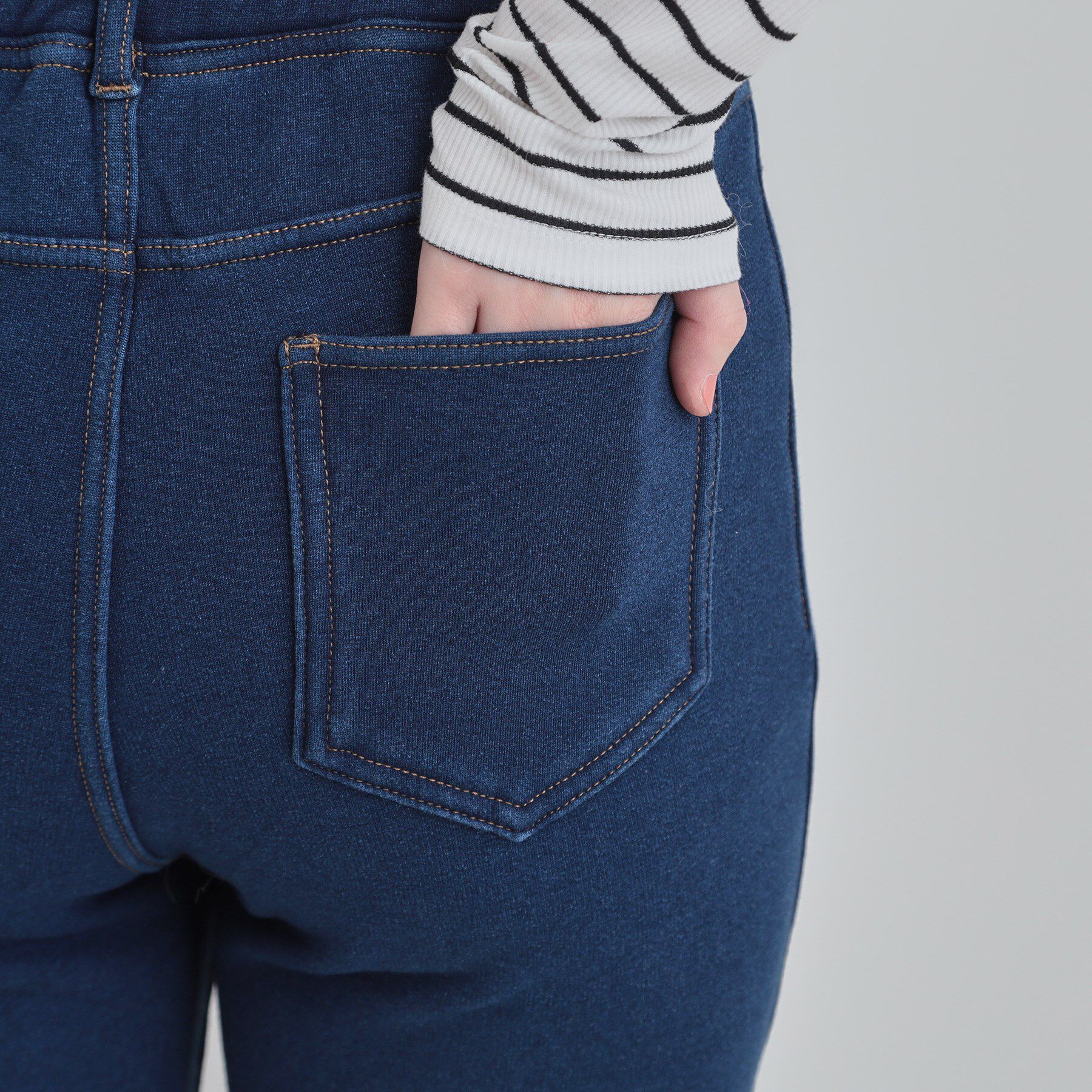 SHOO･LA･RUE「【あったか】裏シャギーデニム風レギンス」|その他|