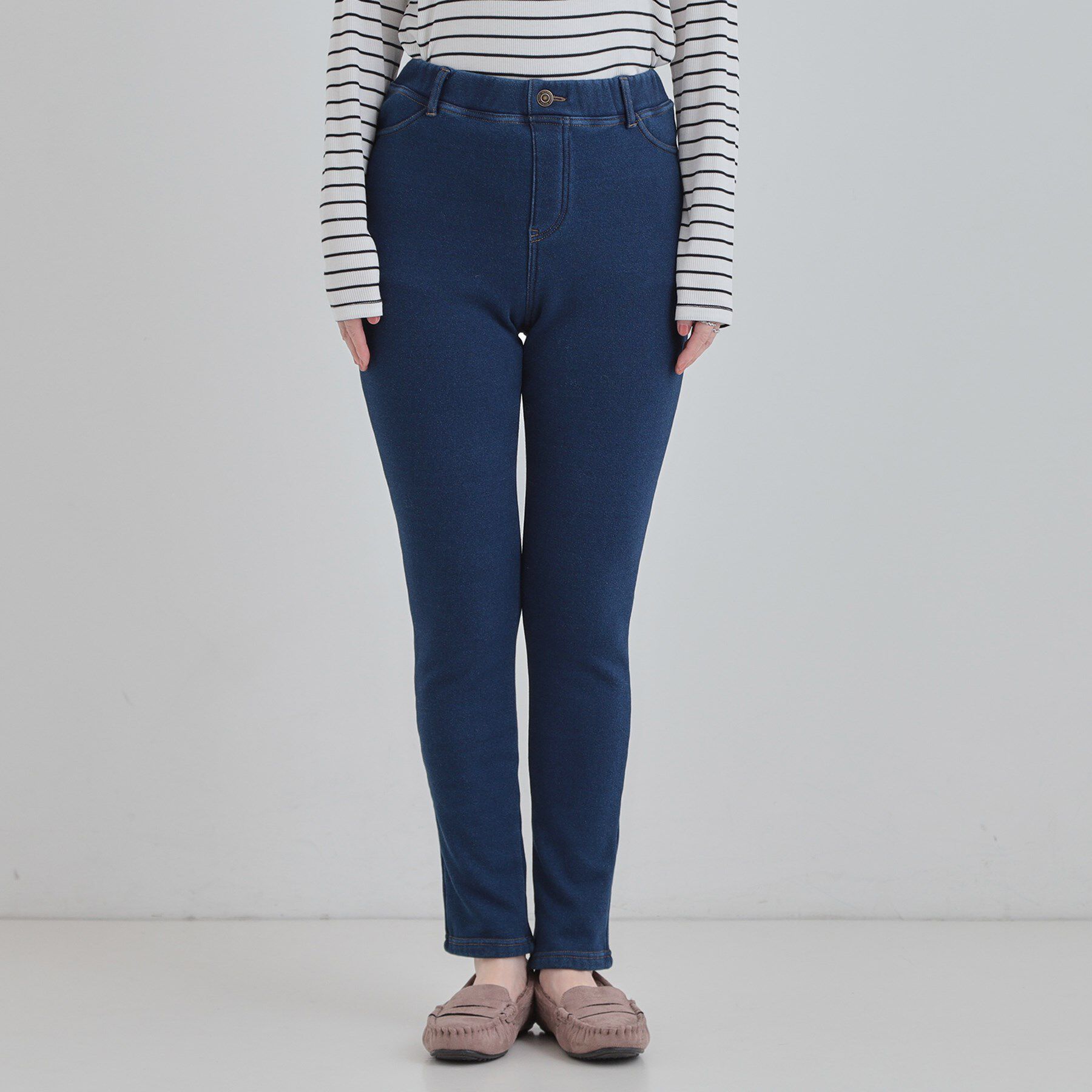 SHOO･LA･RUE「【あったか】裏シャギーデニム風レギンス」|その他|