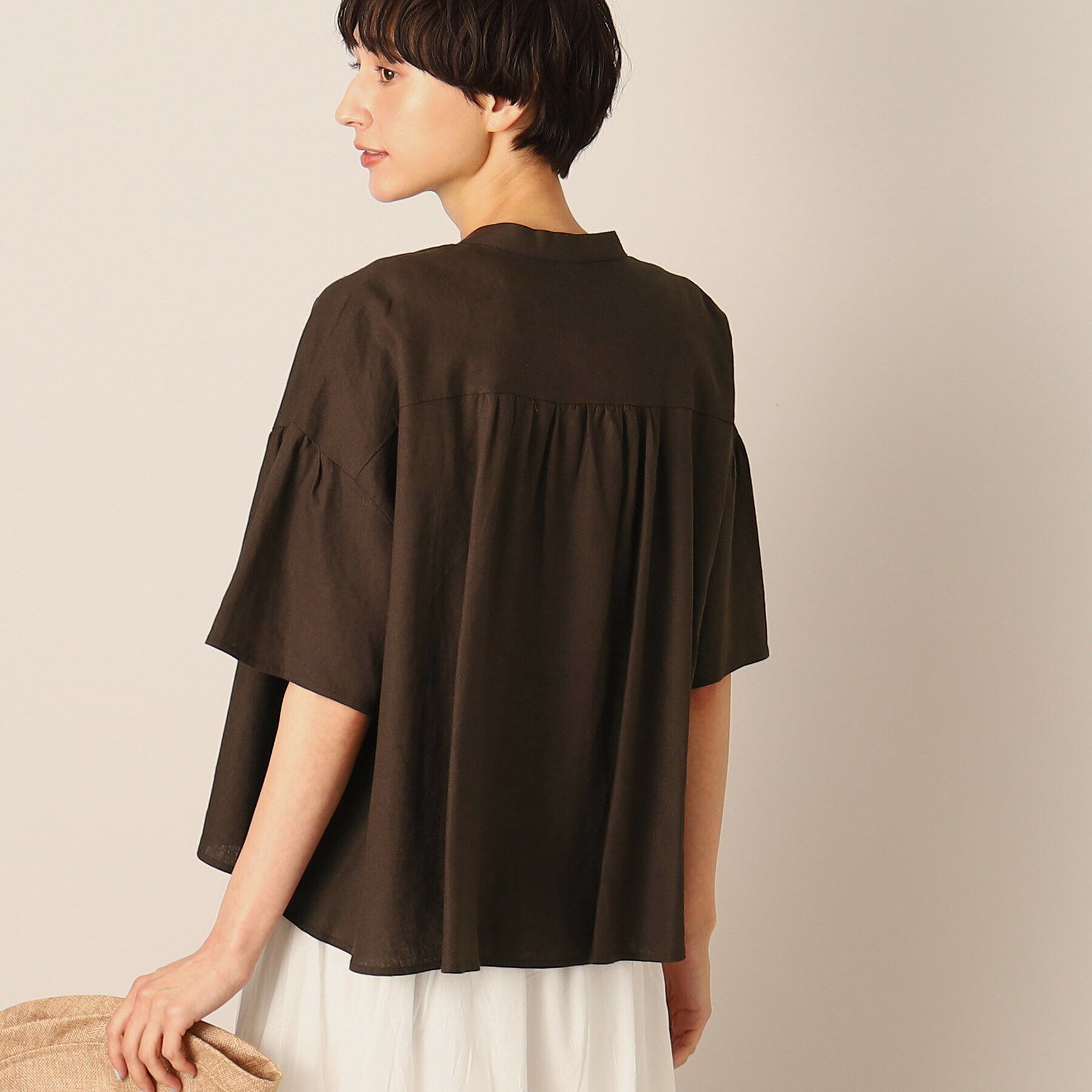 Dessin「【洗える】ベルスリーブブラウス（S～L）」|シャツ・ブラウス|