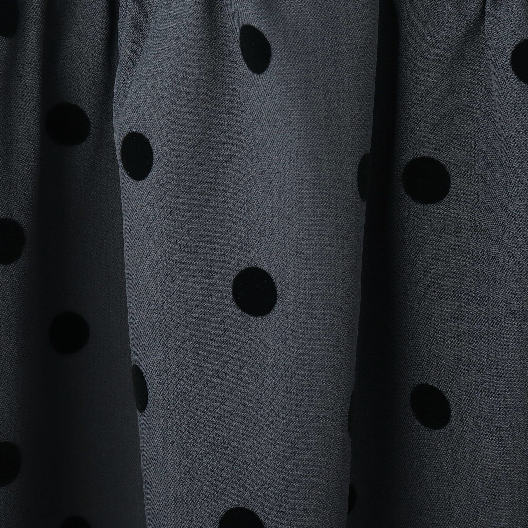 Dessin「【リンクコーデ】フロッキードットプリントスカート」|スカート|