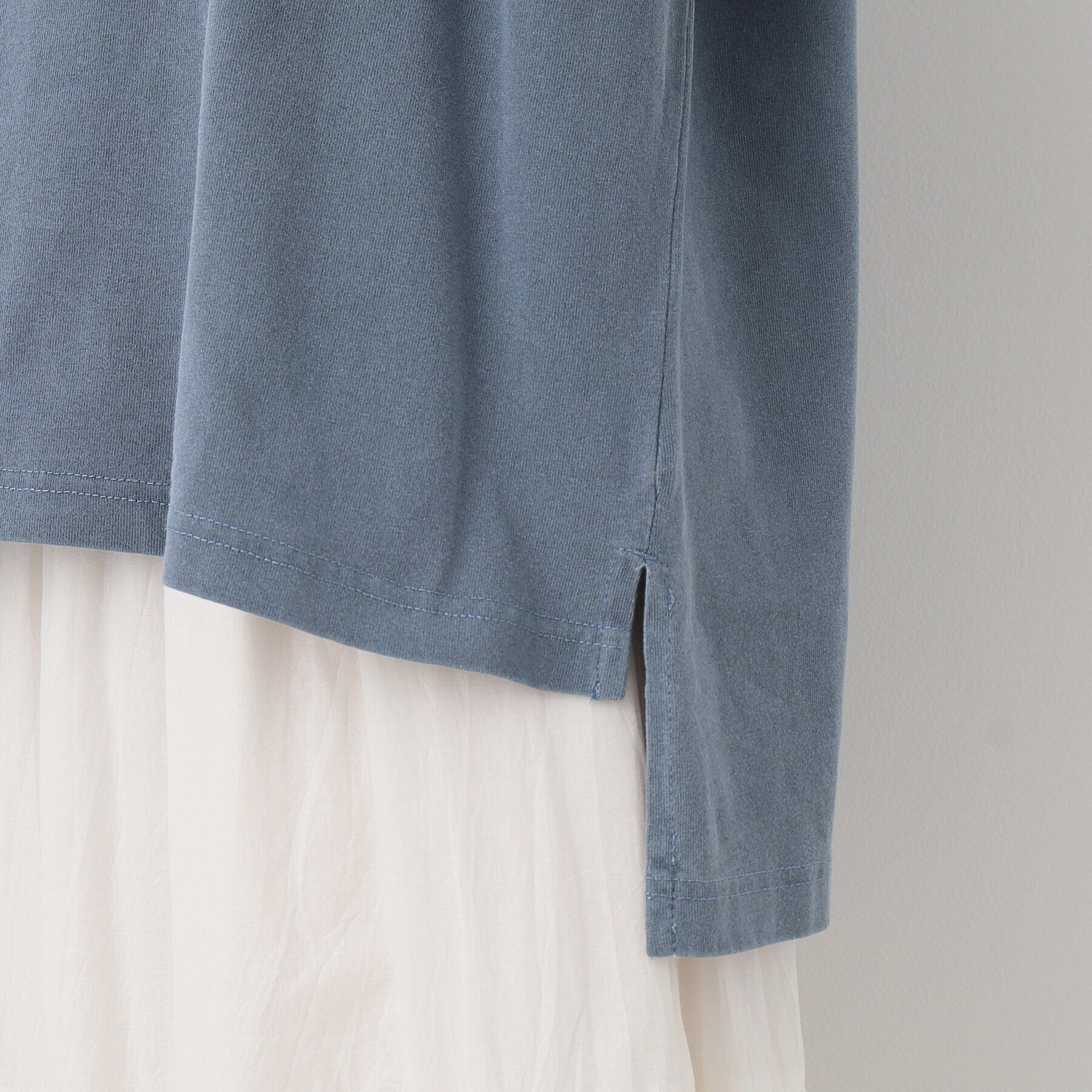 Dessin「【ピグメント染め】ルーズシルエットロンT」|Tシャツ・カットソー|