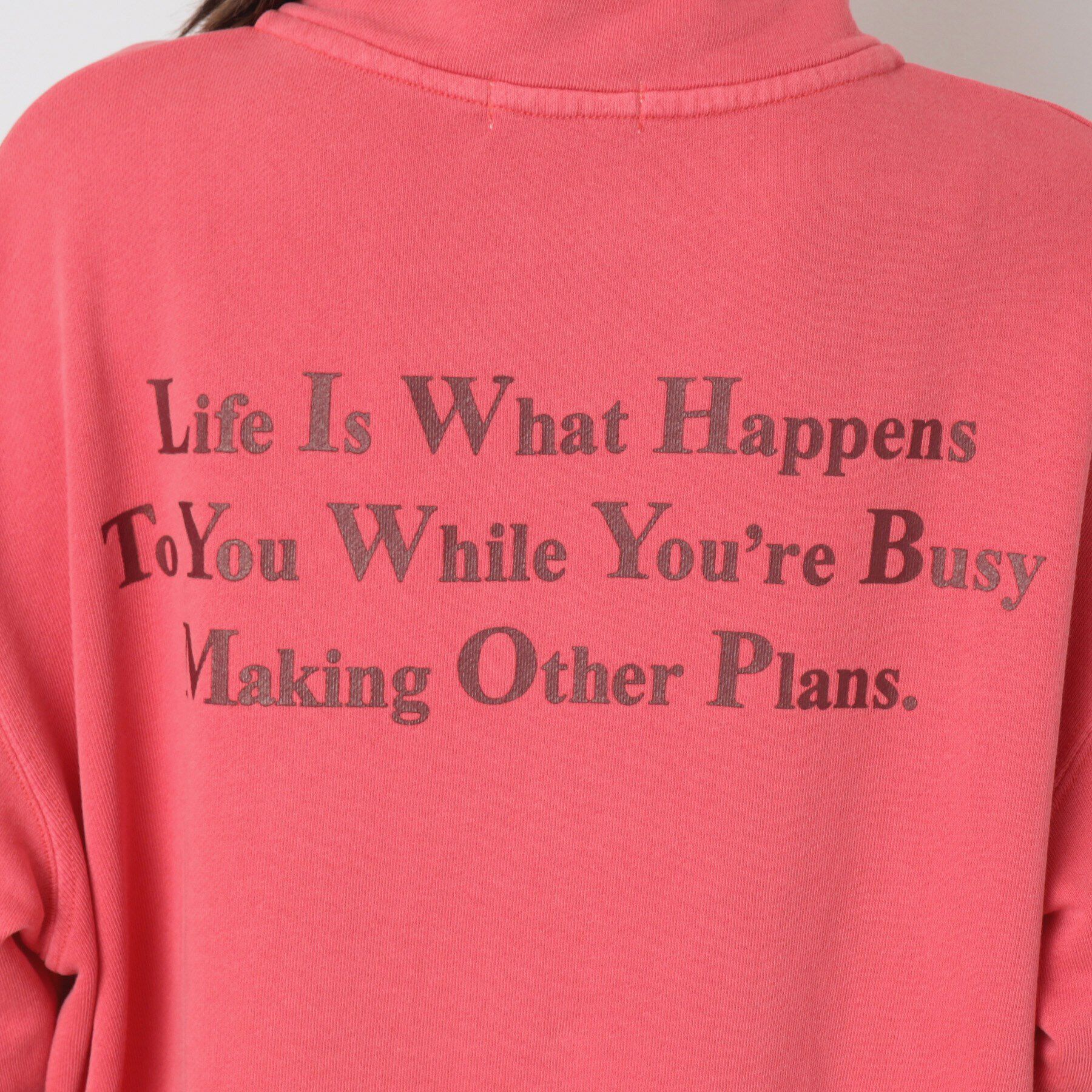 Dessin「【ユニセックス・洗える】ハーフジップスウェット」|パーカー|