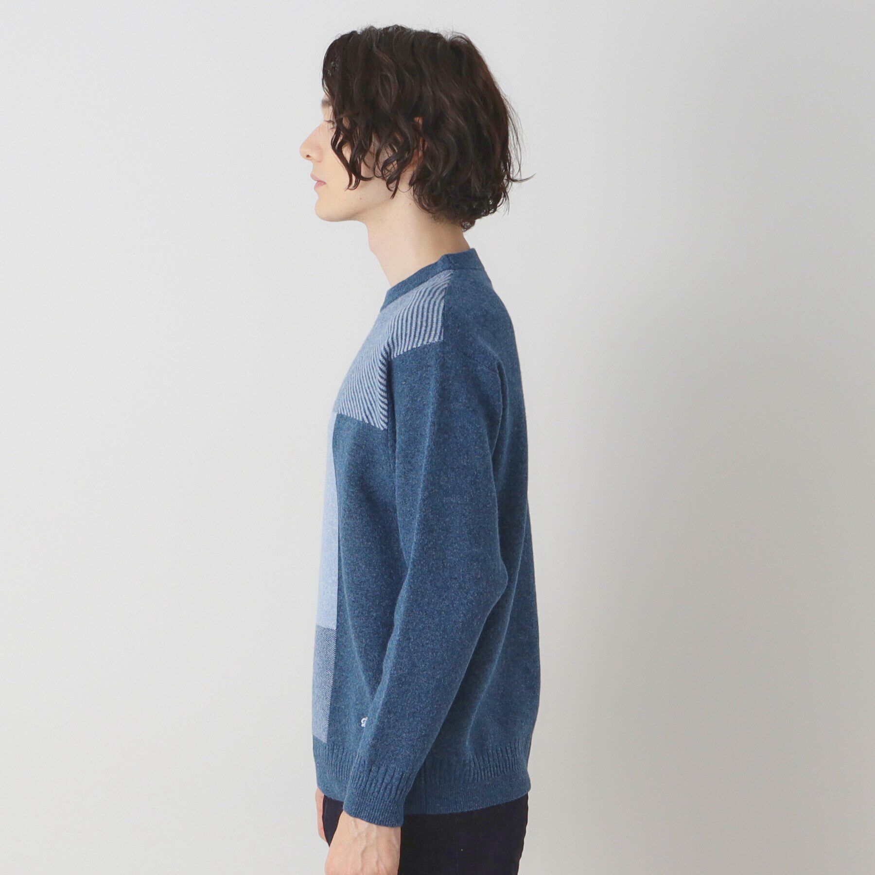 Dessin「ブロッキングジャカードニット」|ニット・セーター|