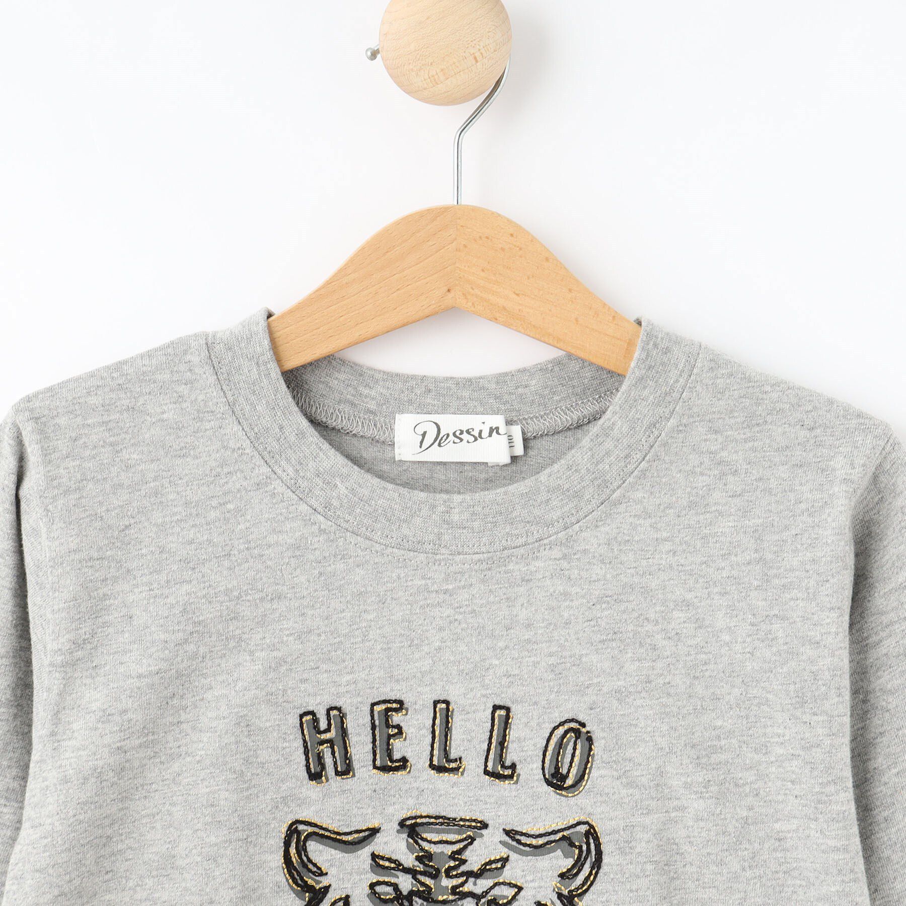 Dessin「【リンクコーデ】タイガーロングスリーブTシャツ」|Tシャツ・カットソー|