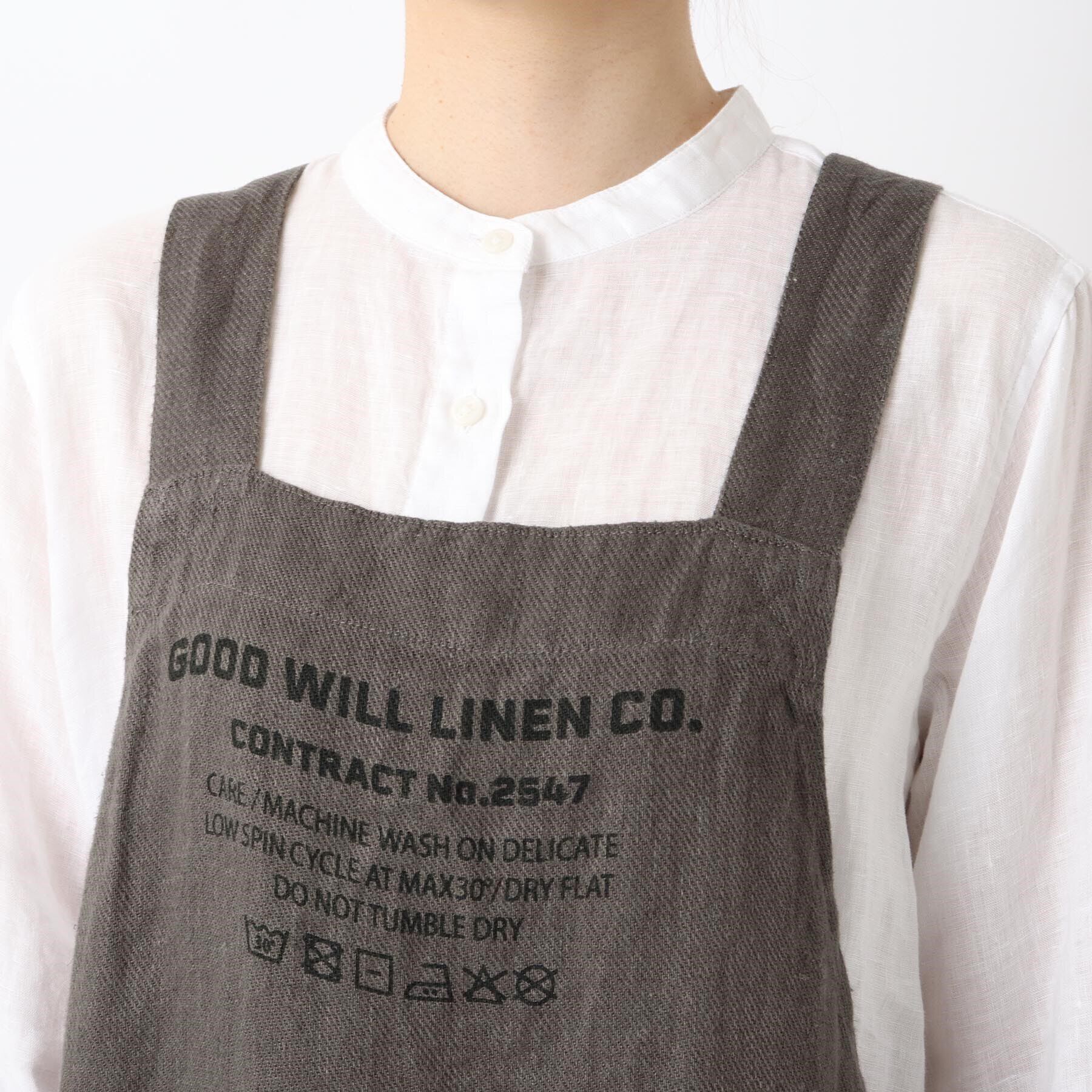 212 KITCHEN STORE「kukugoto AP リネンエプロン グッドウィルリネン GY」|食器・キッチングッズ|