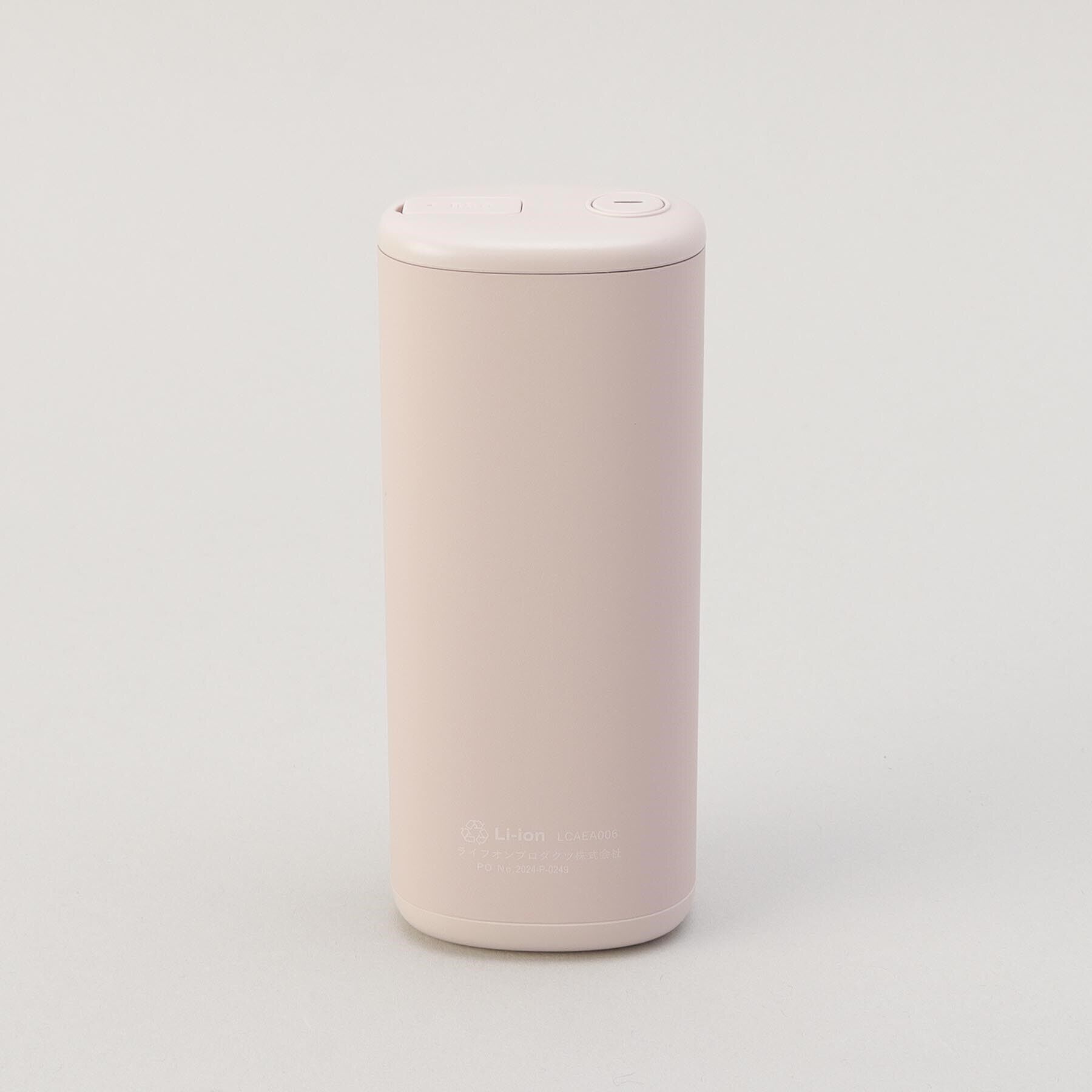 212 KITCHEN STORE「持ちやすいスリムカイロ カバー＆モバイルバッテリー機能付 スモーキーピンク」|その他|