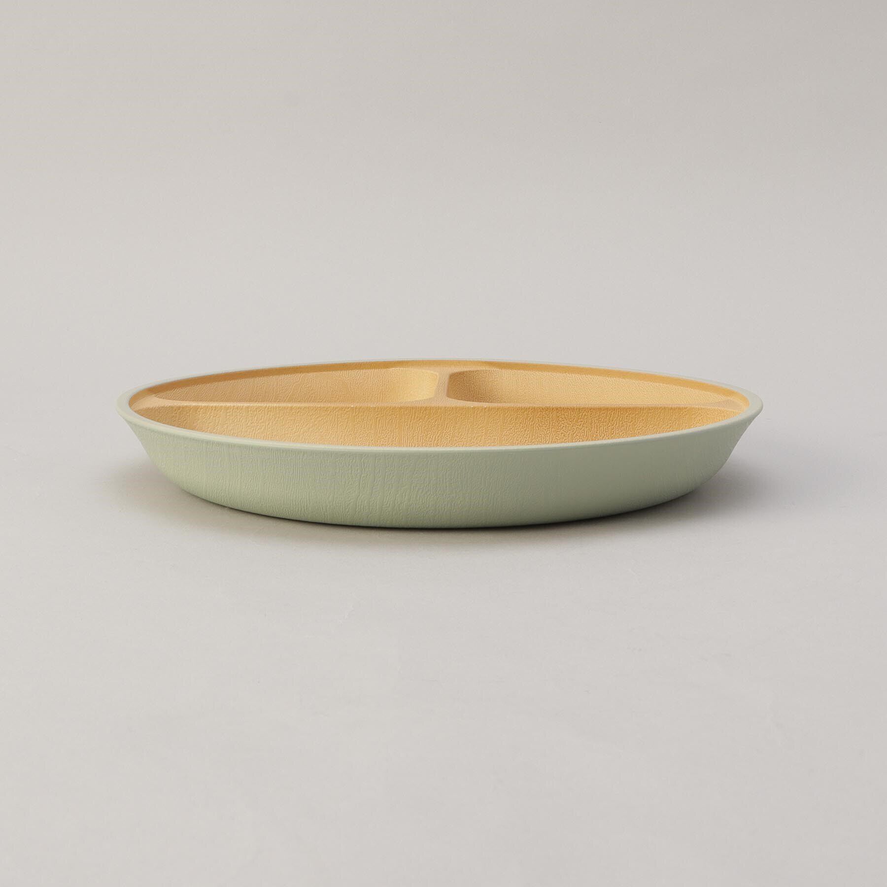 212 KITCHEN STORE「earth color 抗菌すくえる 丸ランチプレート GR」|食器・キッチングッズ|