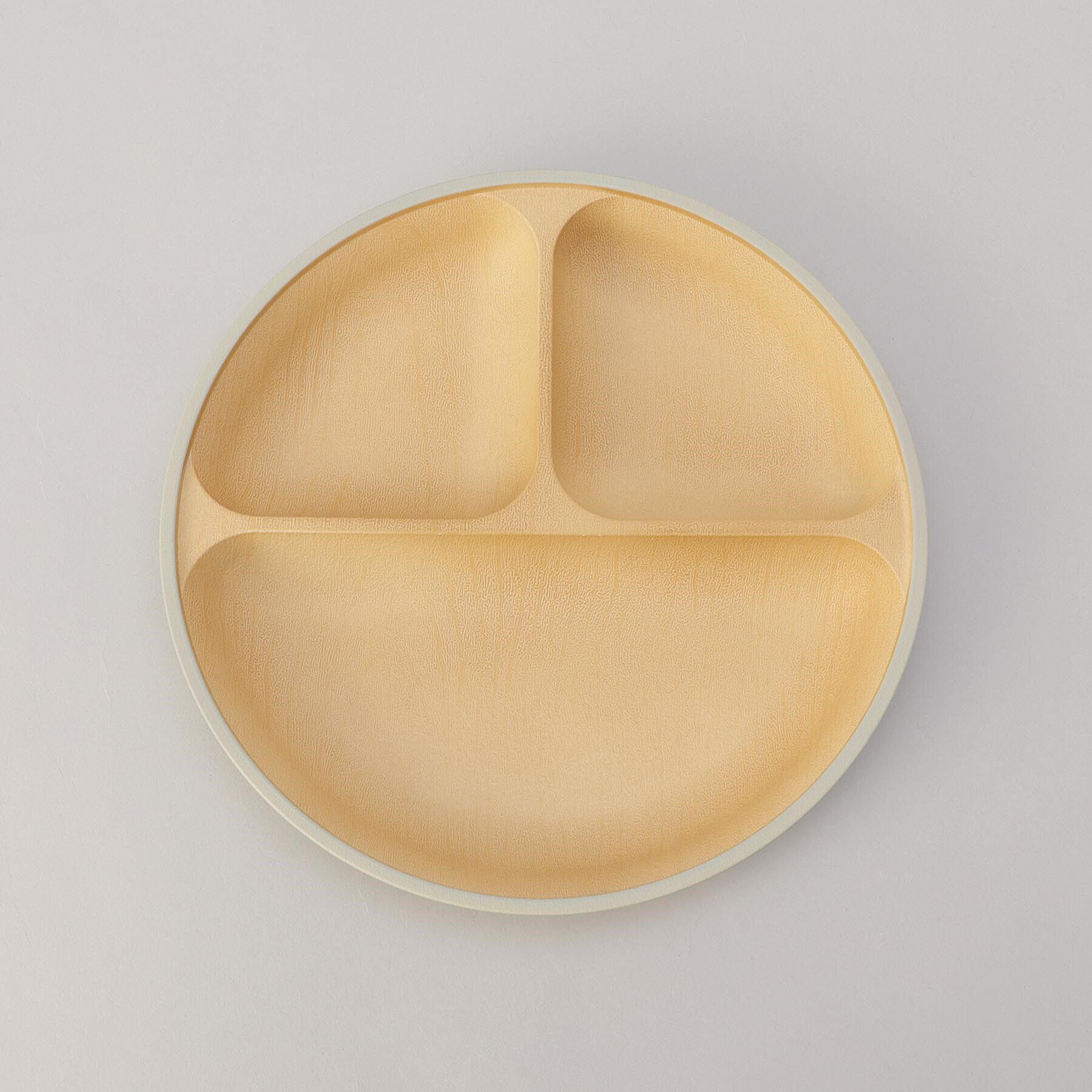 212 KITCHEN STORE「earth color 抗菌すくえる 丸ランチプレート GR」|食器・キッチングッズ|