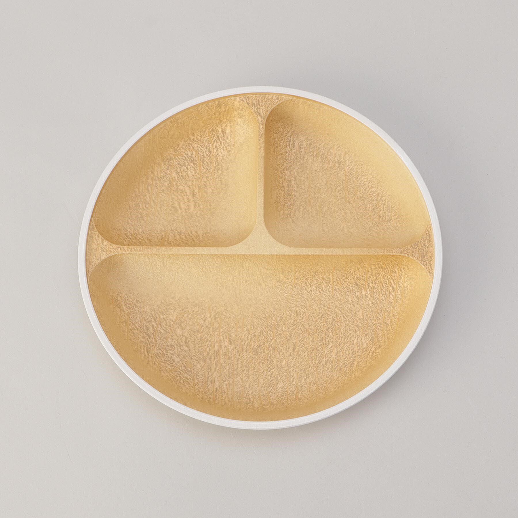 212 KITCHEN STORE「earth color 抗菌すくえる 丸ランチプレート WH」|食器・キッチングッズ|