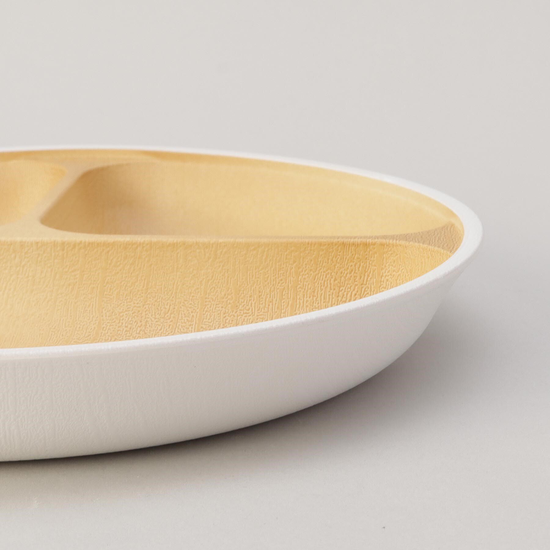 212 KITCHEN STORE「earth color 抗菌すくえる 丸ランチプレート WH」|食器・キッチングッズ|