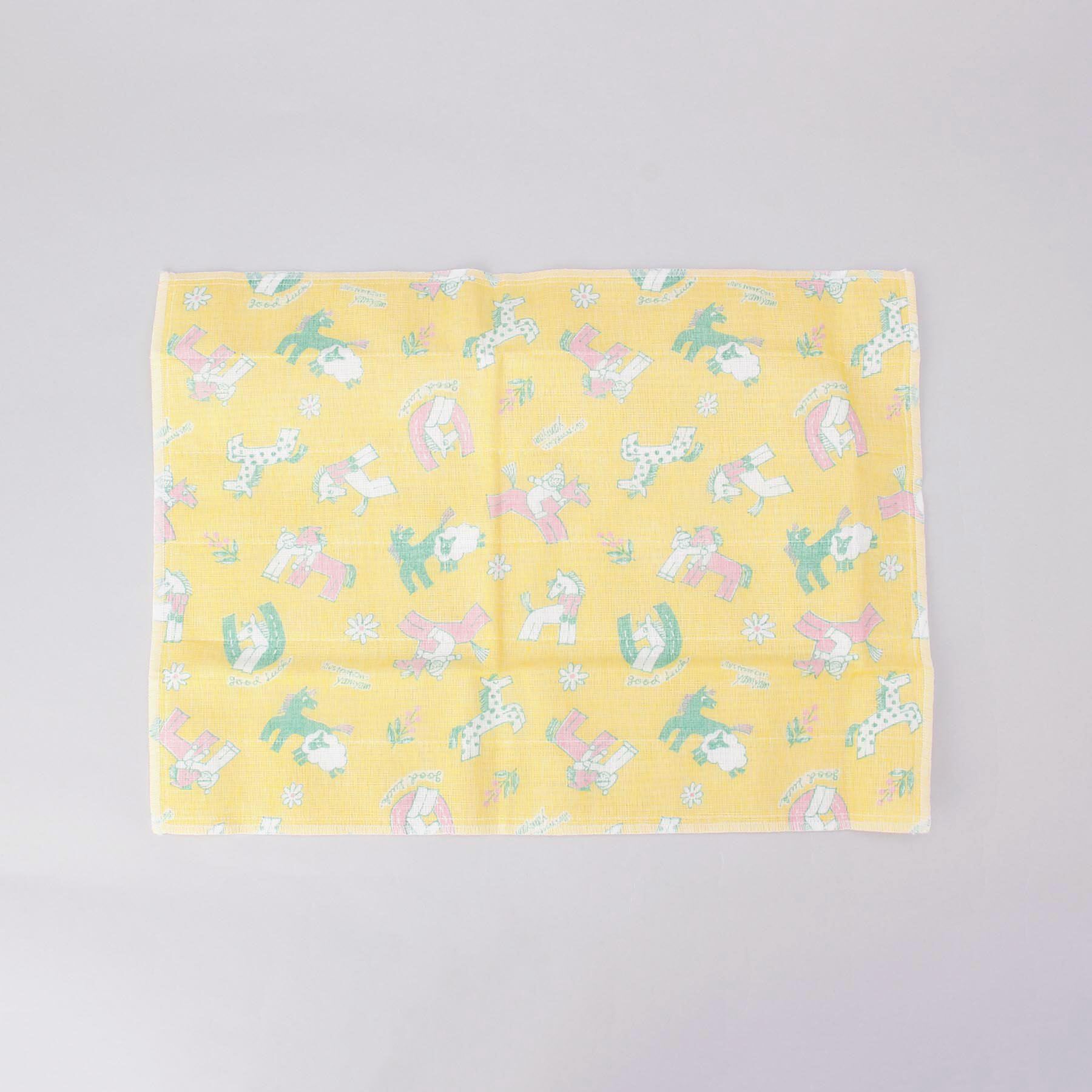 212 KITCHEN STORE「白雪友禅ふきん Fortune Horse イエロー」|食器・キッチングッズ|その他