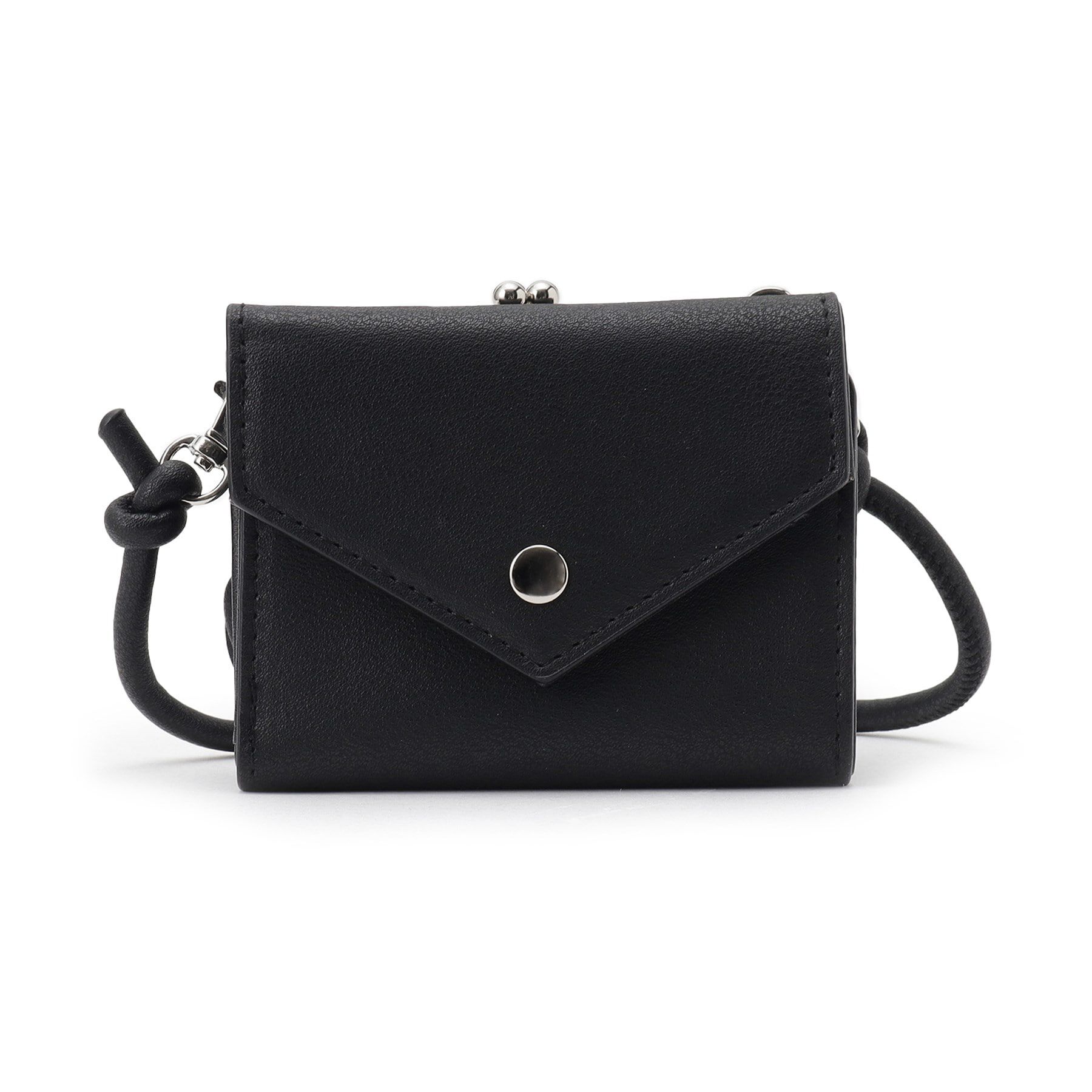 Ober Tashe「合皮ミニ財布ショルダー」|財布|ブラック(019)