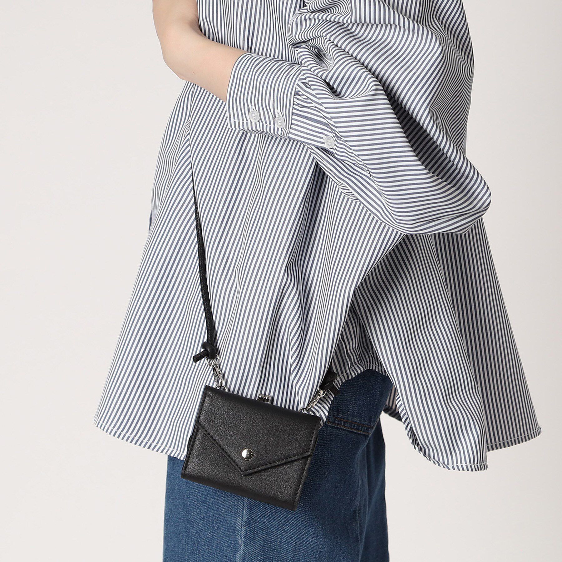 Ober Tashe「合皮ミニ財布ショルダー」|財布|