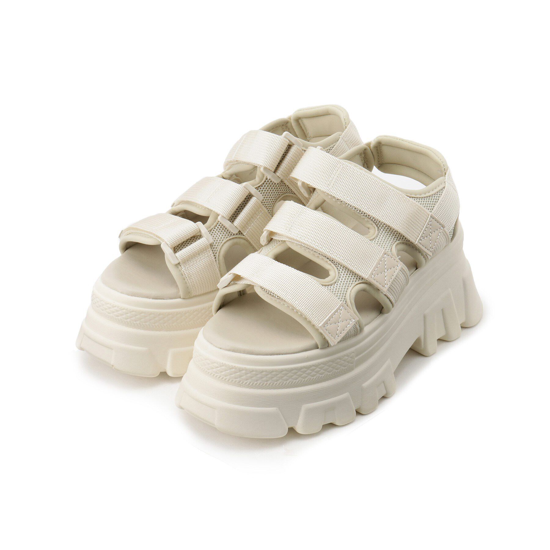 csT&P「軽量厚底2段ソール スポーツサンダル」|サンダル|