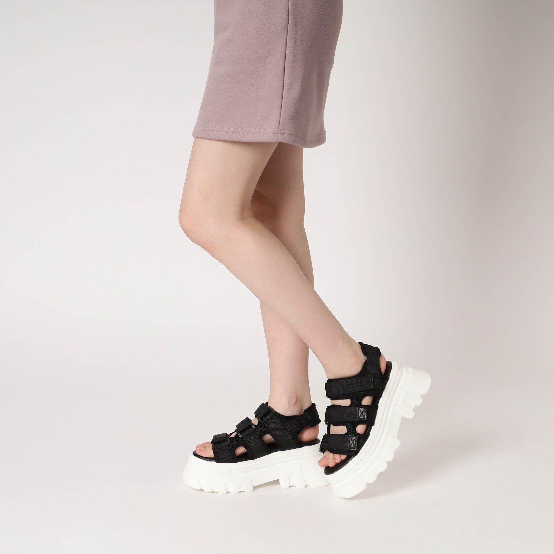 csT&P「軽量厚底2段ソール スポーツサンダル」|サンダル|