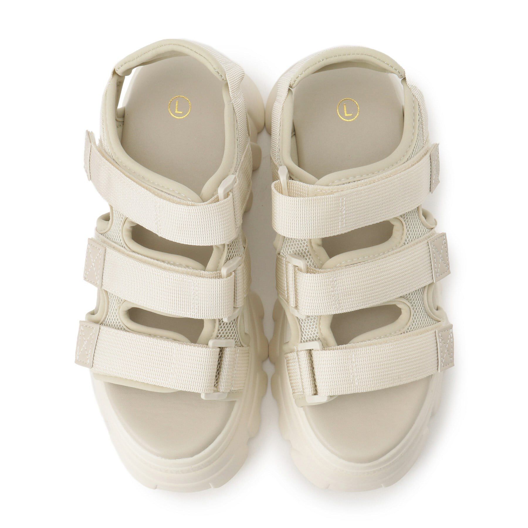 csT&P「軽量厚底2段ソール スポーツサンダル」|サンダル|