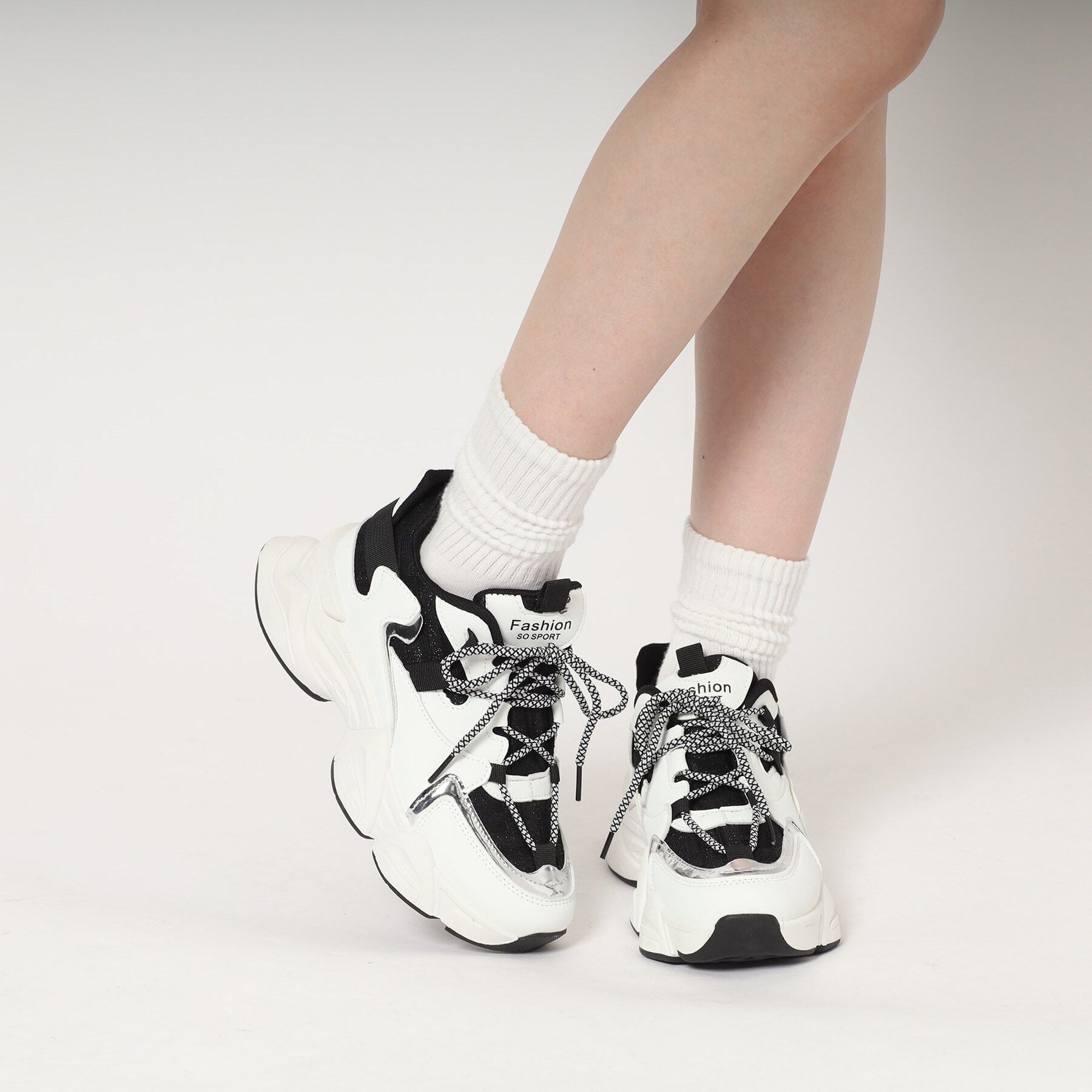 csT&P「厚底ダッドスニーカー」|スニーカー|