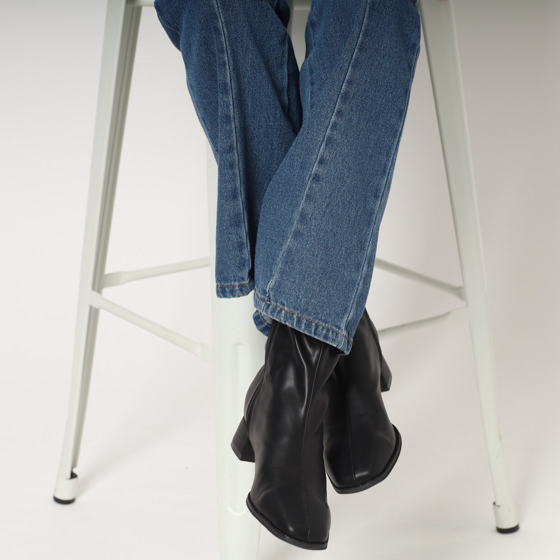 ESPERANZA「スクエアトゥショートブーツ【ESPERANZA_blanca】」|ショートブーツ|