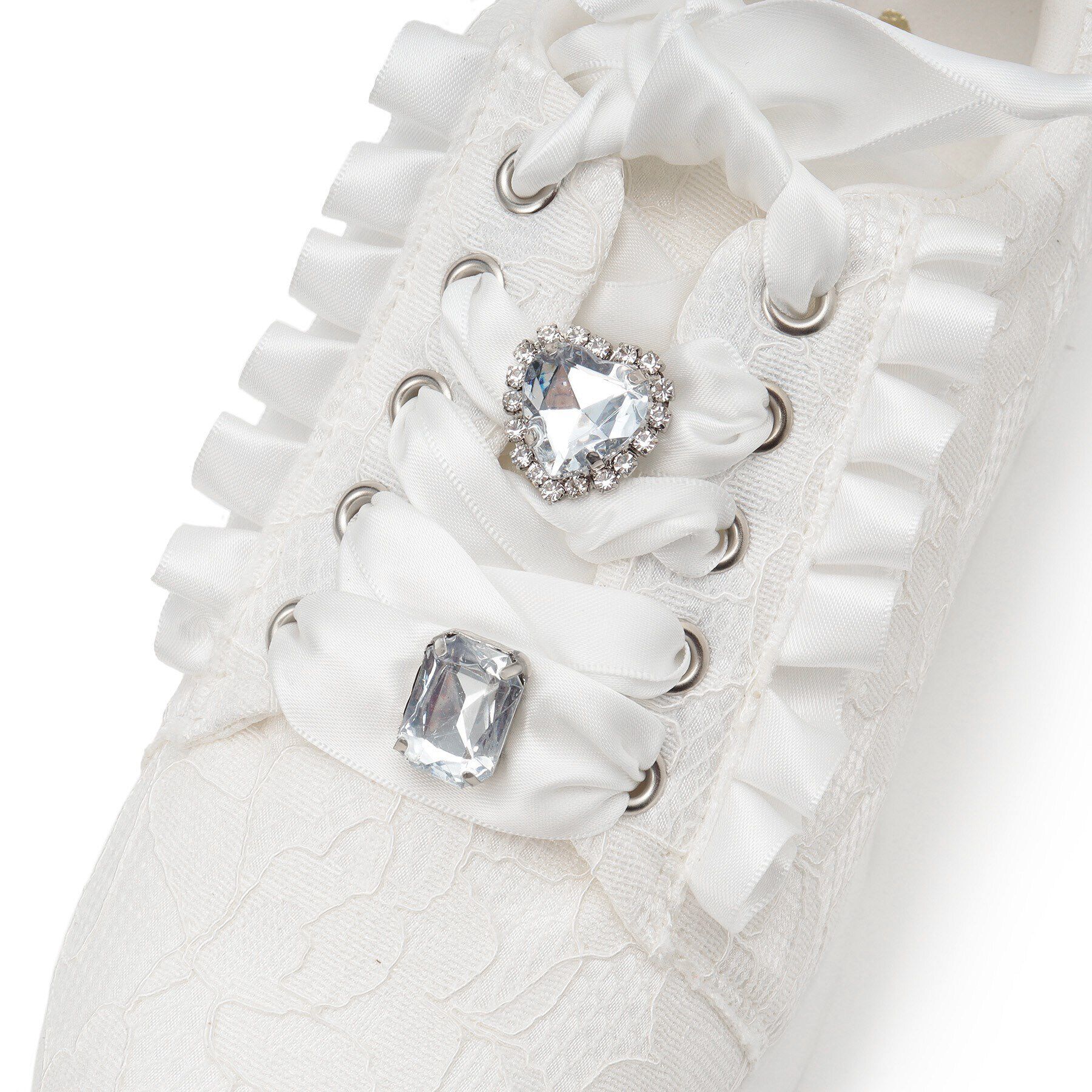 csT&P「厚底キラキラストーン付きスニーカー」|スニーカー|