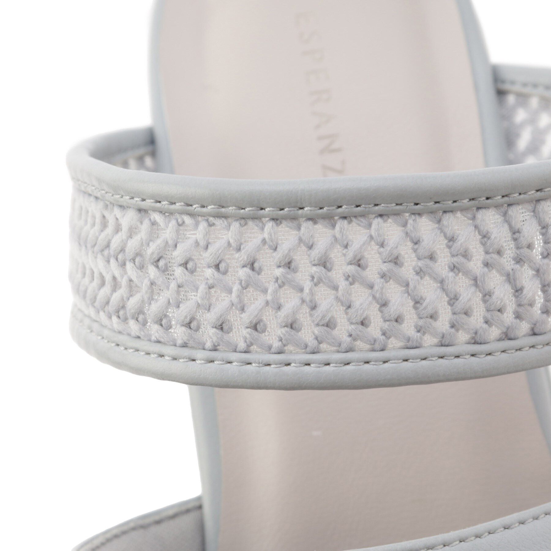 ESPERANZA「飾りバックル一体底ミュール 24SS」|サンダル|