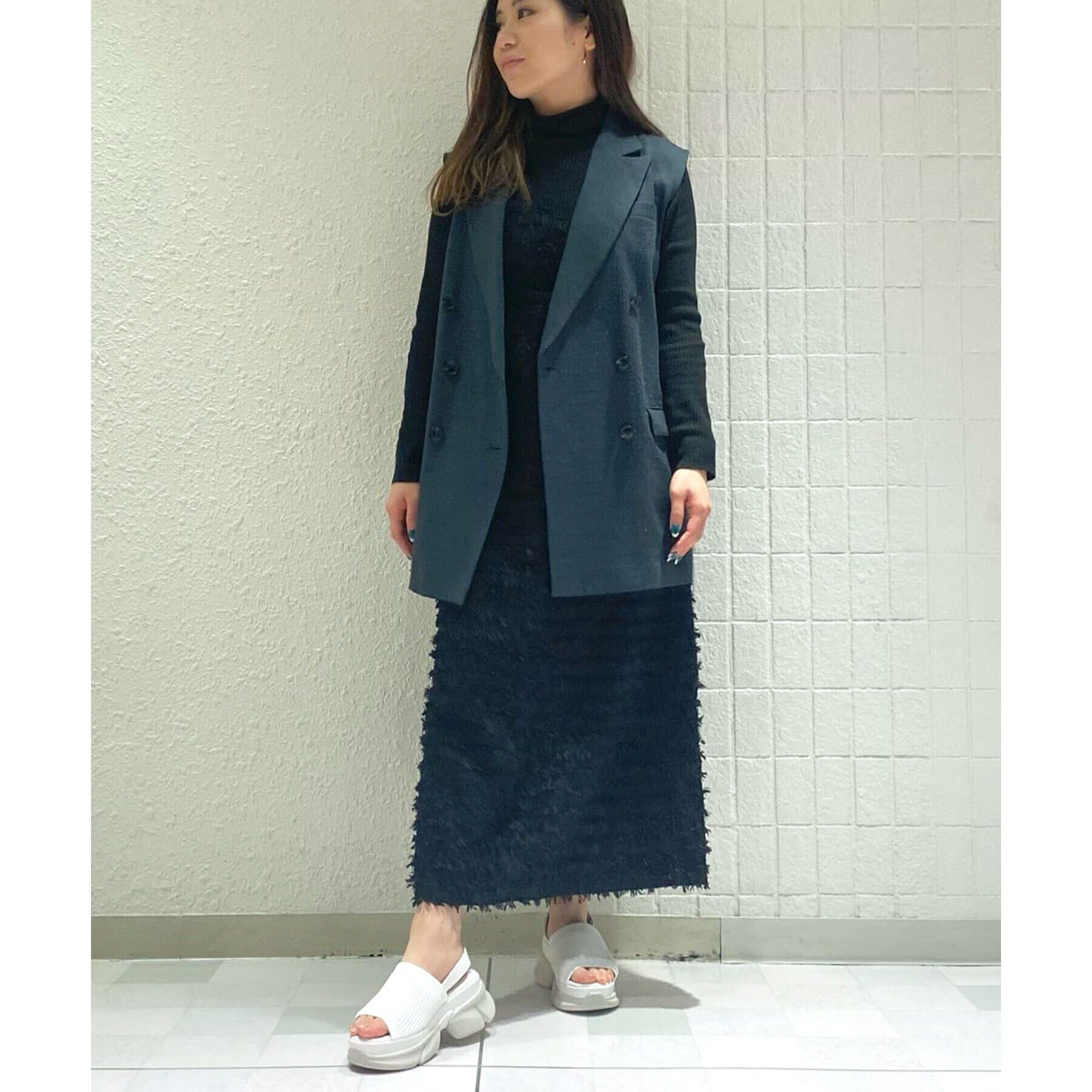 ESPERANZA「ニットアッパーサンダル 24SS」|サンダル|