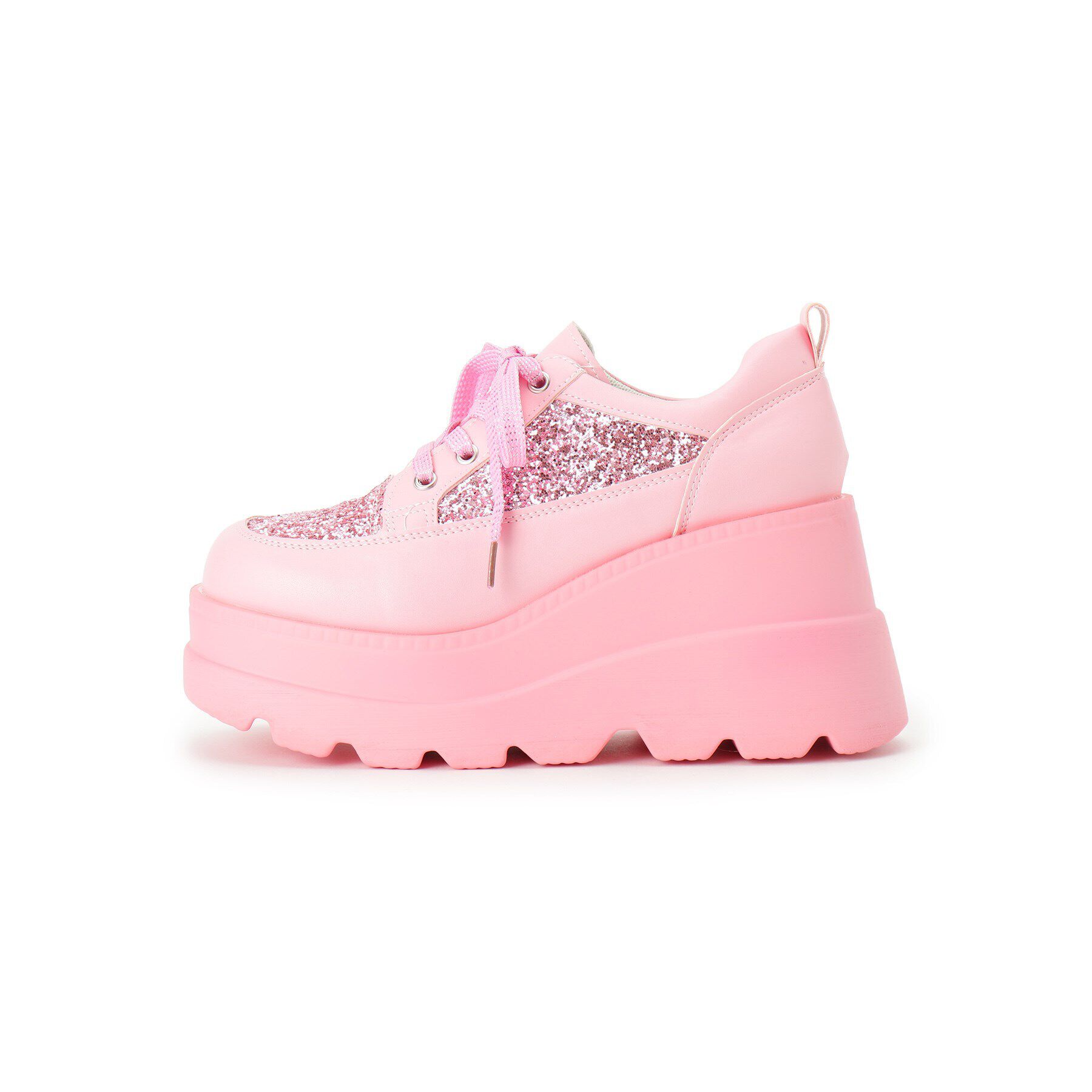 csT&P「厚底グリッタースニーカー」|スニーカー|