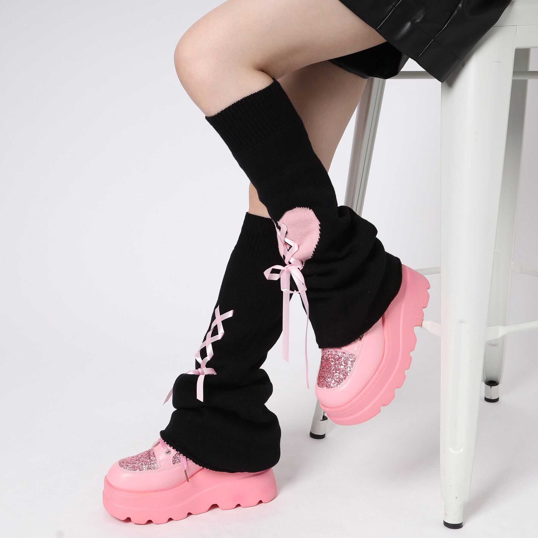 csT&P「厚底グリッタースニーカー」|スニーカー|