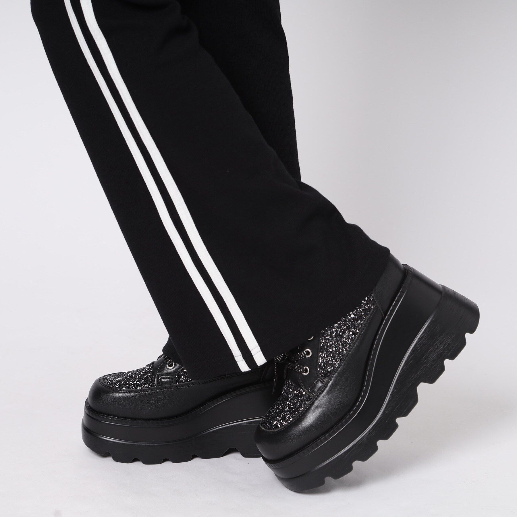 csT&P「厚底グリッタースニーカー」|スニーカー|