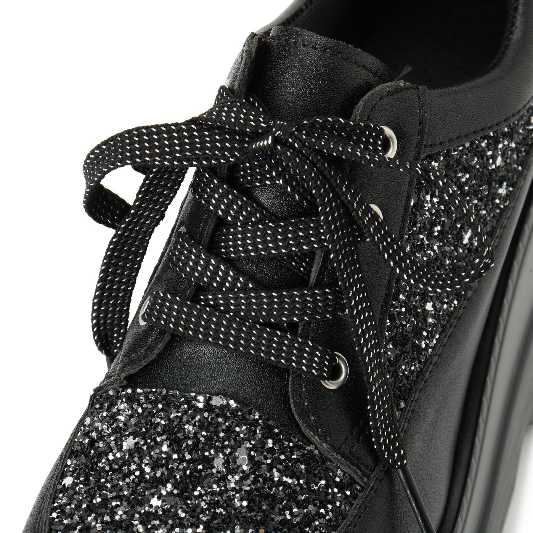 csT&P「厚底グリッタースニーカー」|スニーカー|