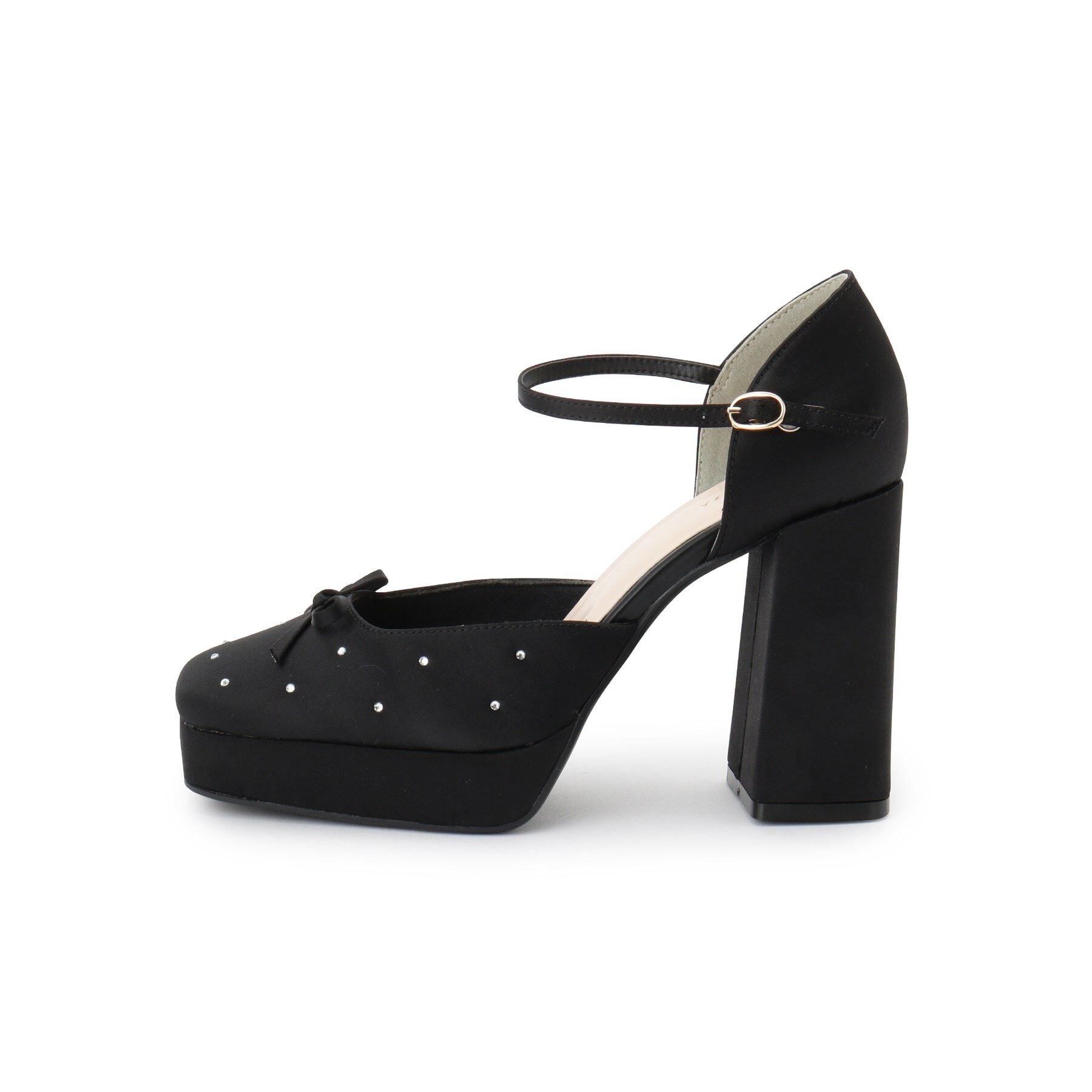 ESPERANZA「リボンサテンパンプス」|パンプス|