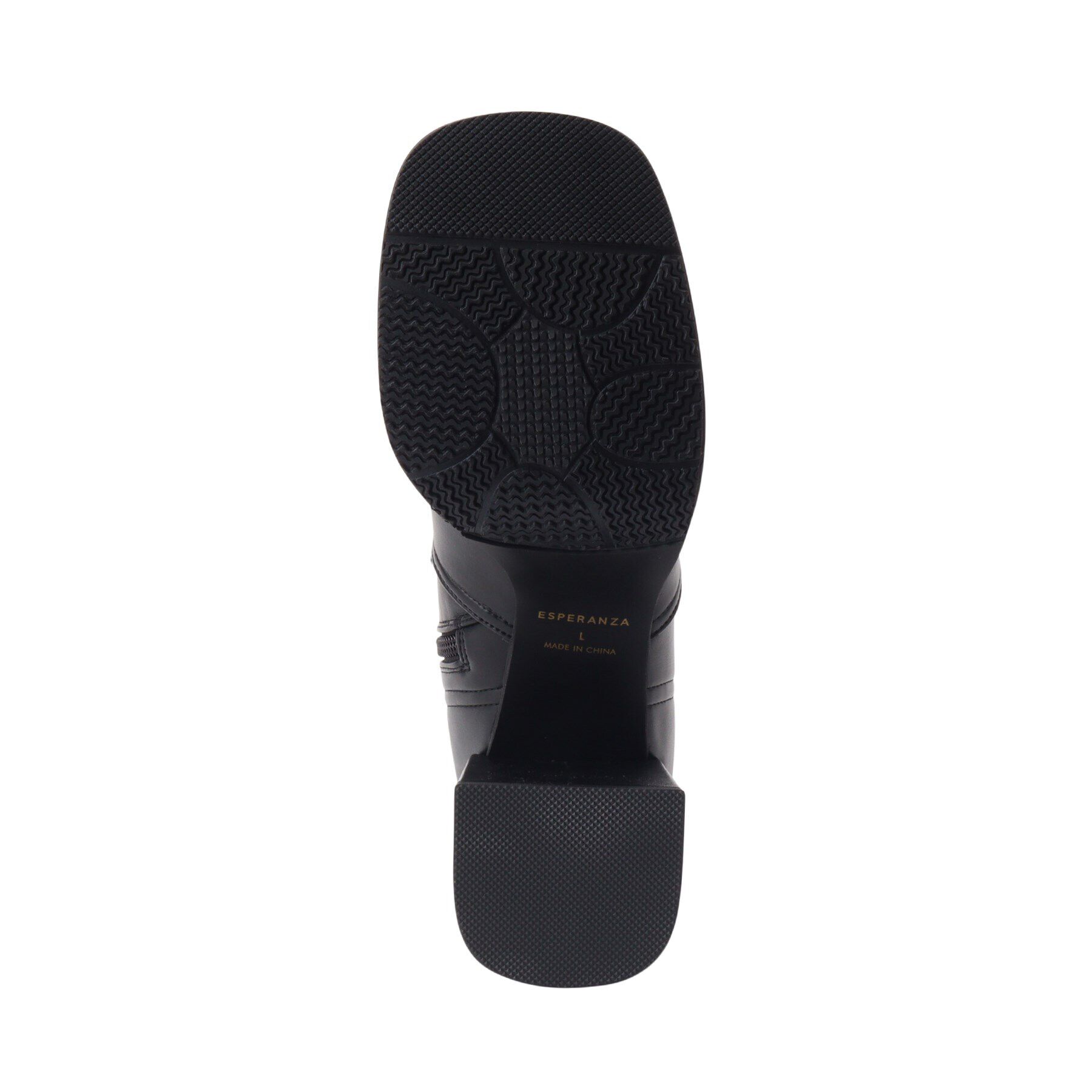 ESPERANZA「スクエアトゥ厚底ロングブーツ」|ショートブーツ|