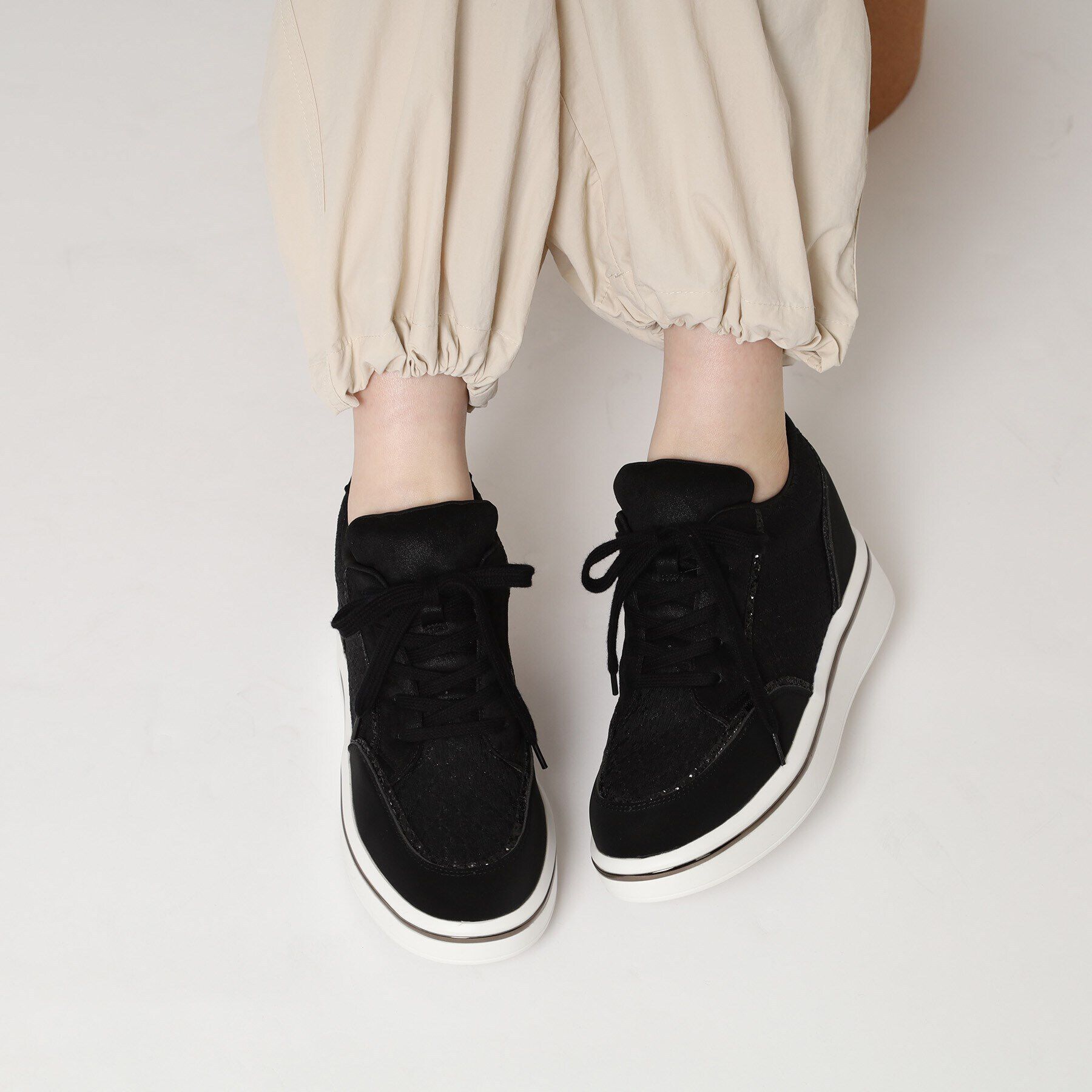 ESPERANZA「きゅんフィットレースインソールスニーカー」|スニーカー|