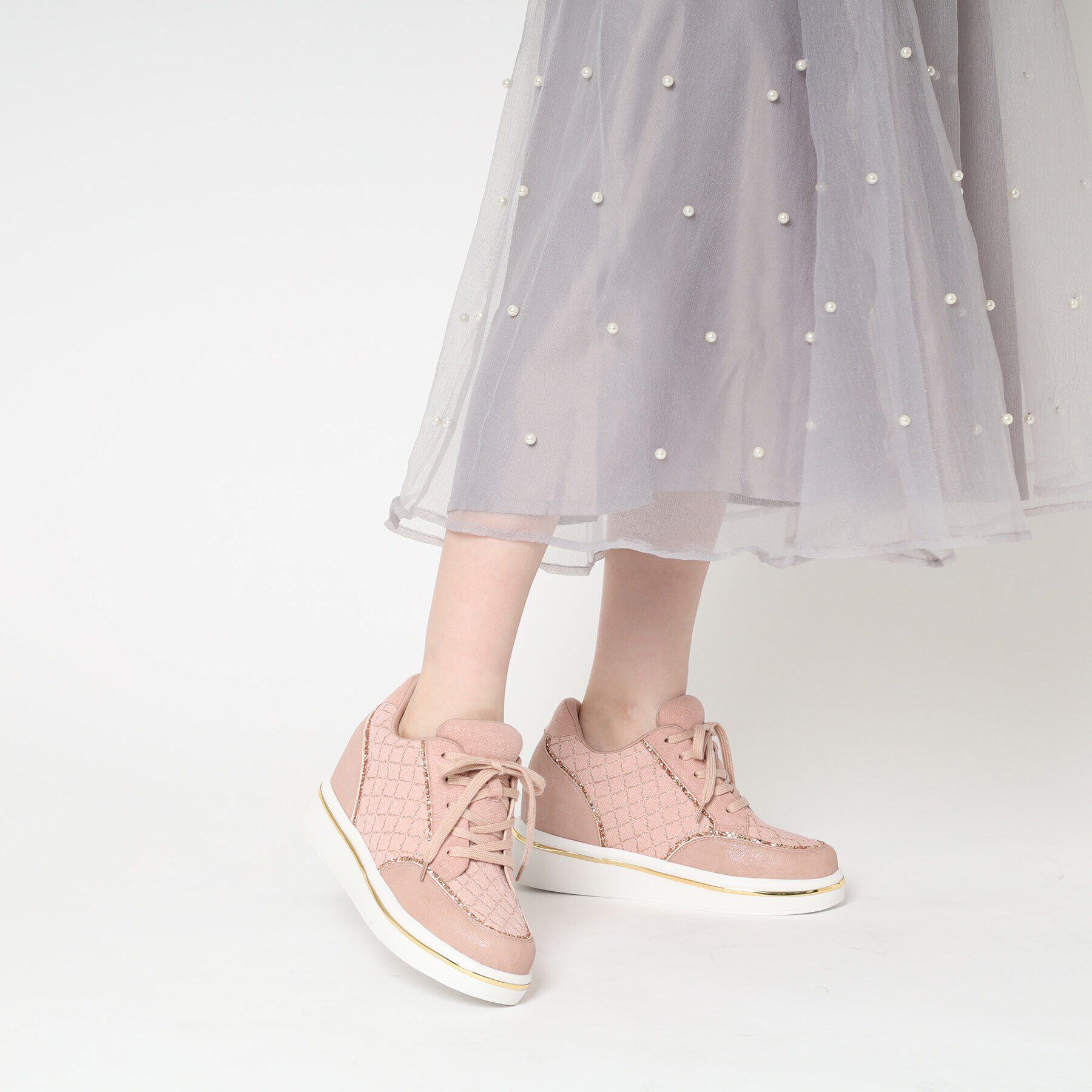 ESPERANZA「きゅんフィットレースインソールスニーカー」|スニーカー|