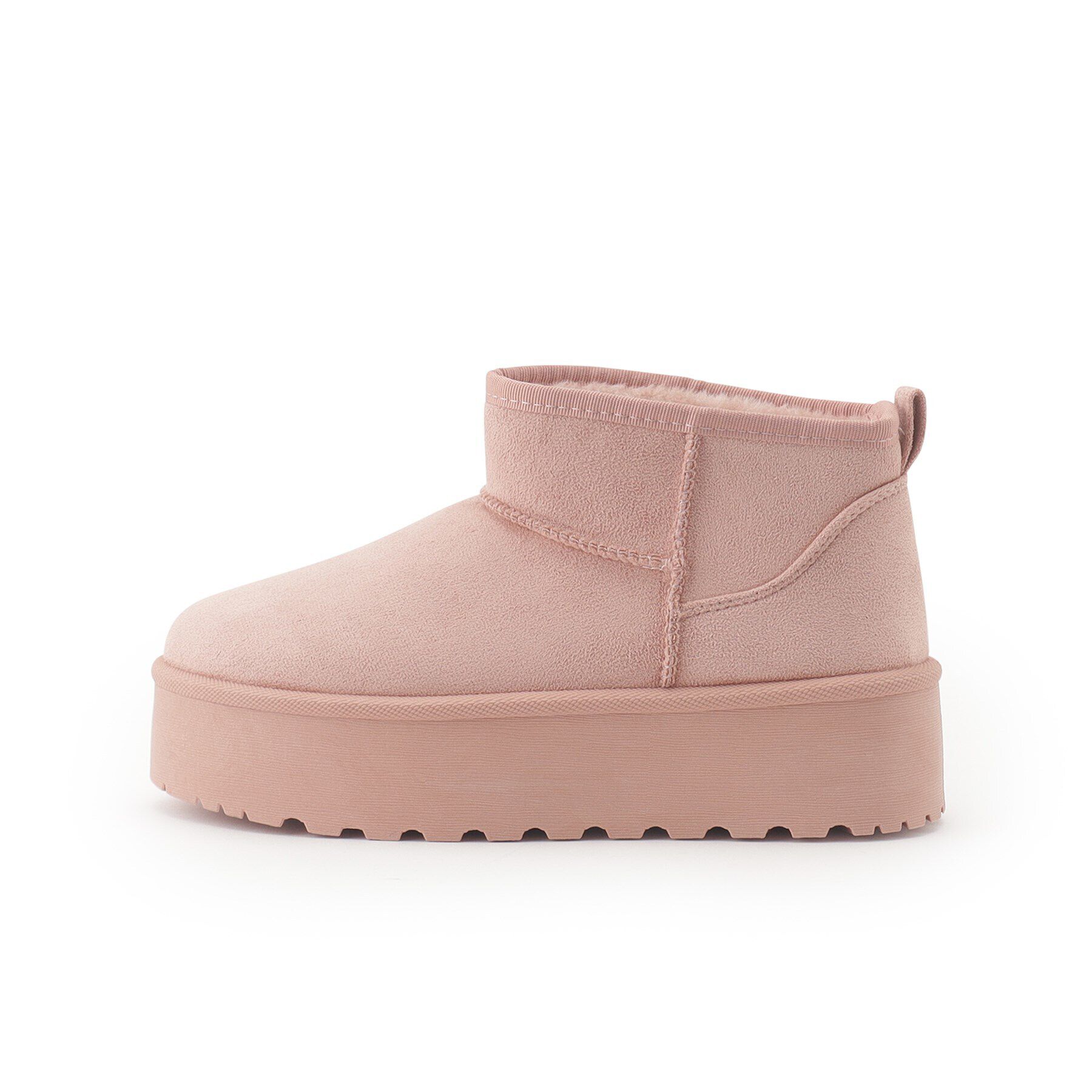 csT&P「厚底プレーンムートン」|ショートブーツ|