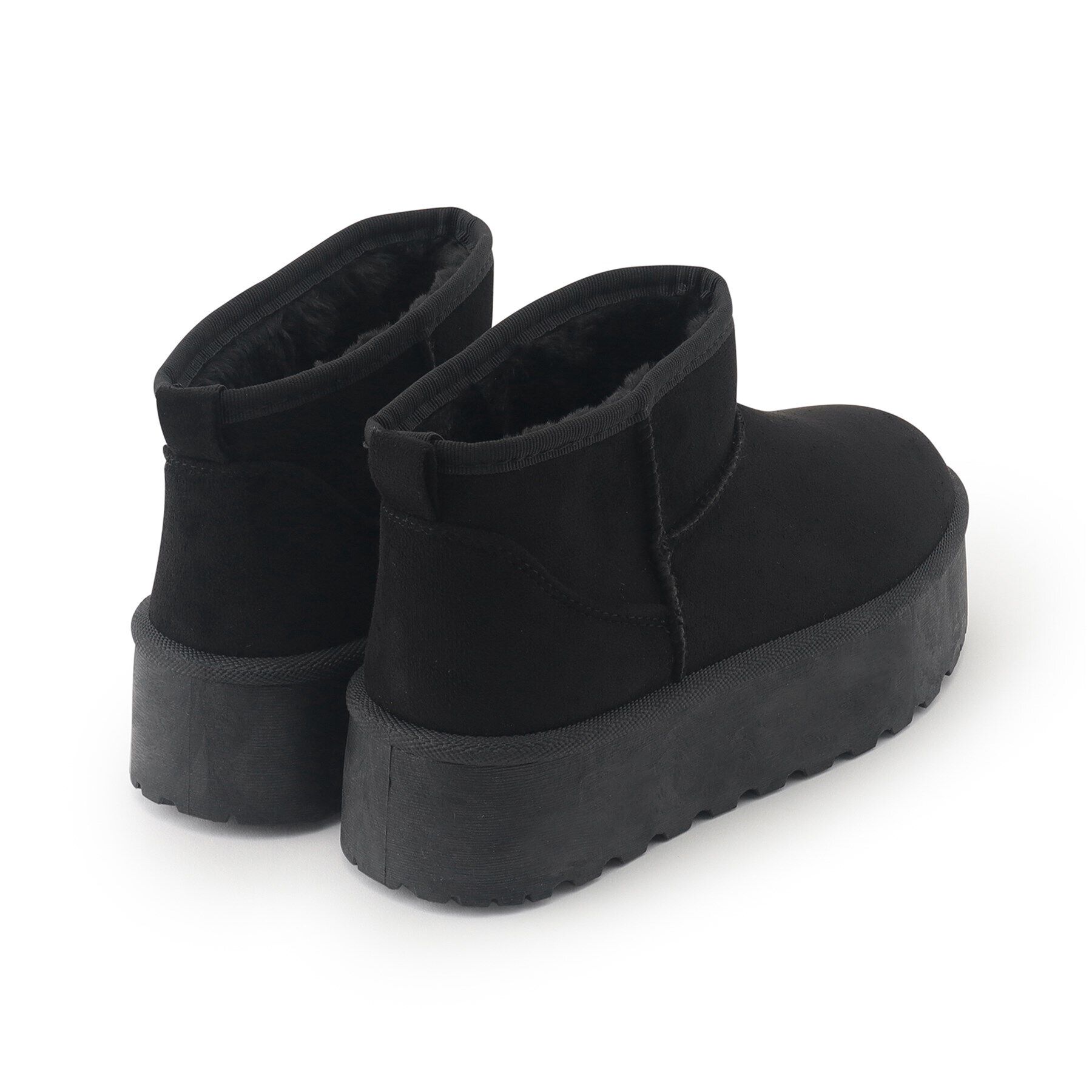 csT&P「厚底プレーンムートン」|ショートブーツ|