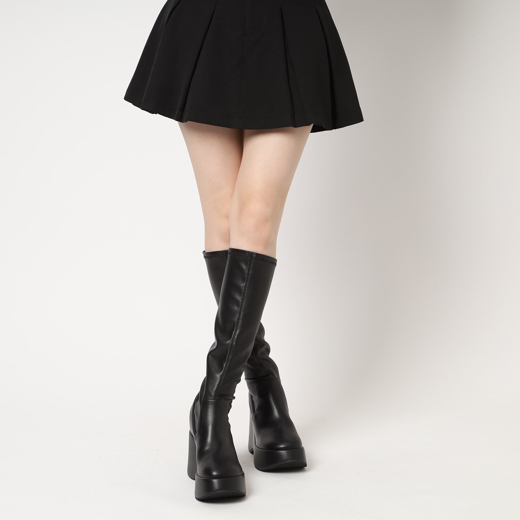 ESPERANZA「きゅんフィットインソールウェッジロングブーツ」|ショートブーツ|