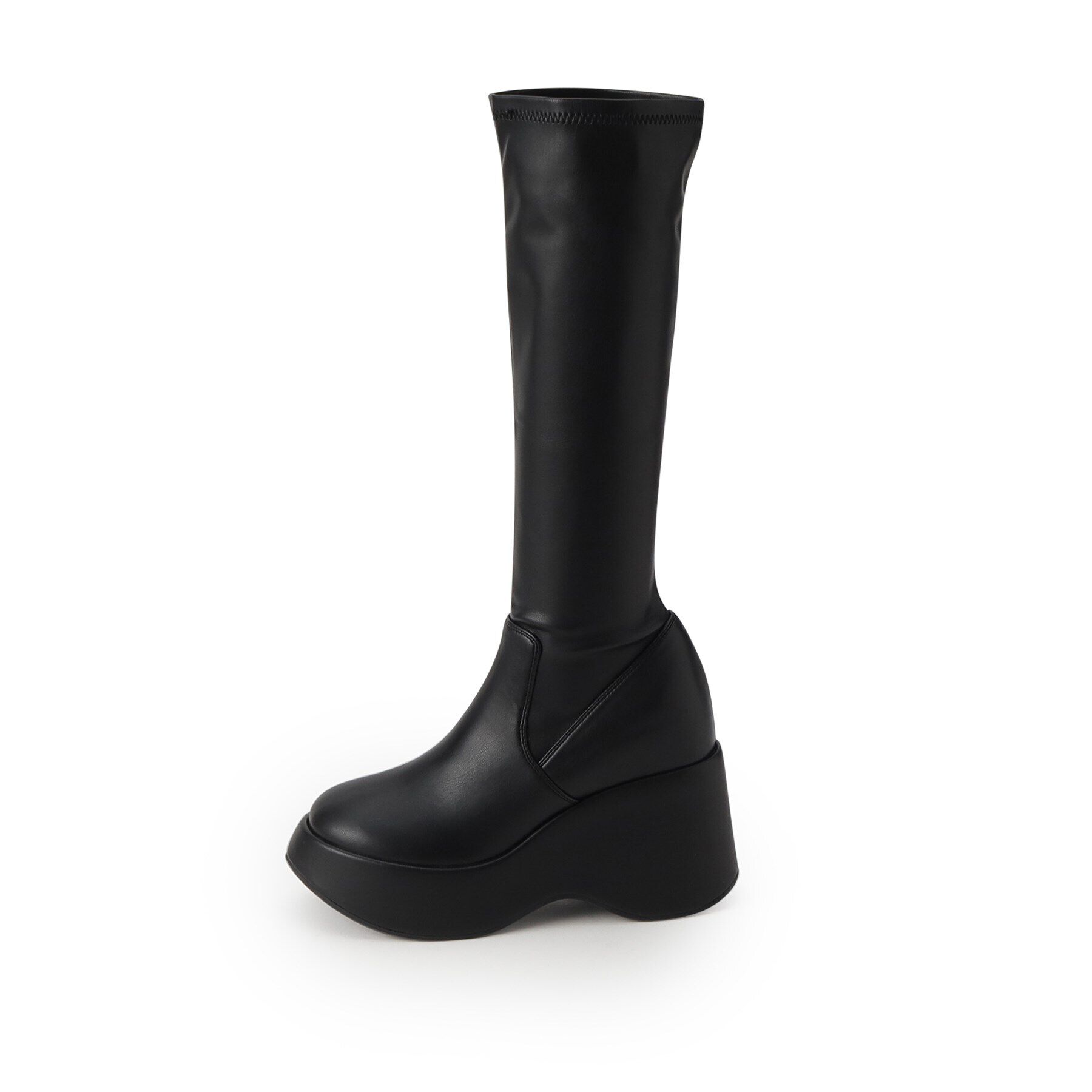 ESPERANZA「きゅんフィットインソールウェッジロングブーツ」|ショートブーツ|